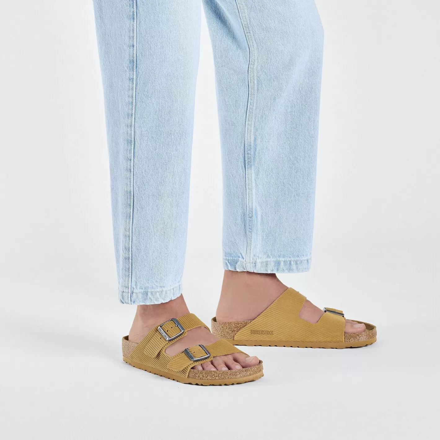Store Birkenstock Arizona Corduroy Cork Brown
