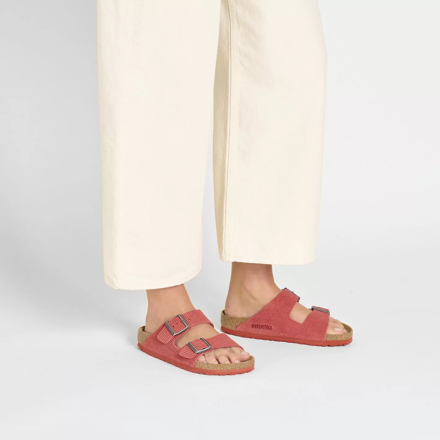 Hot Birkenstock Arizona Corduroy Sienna Red
