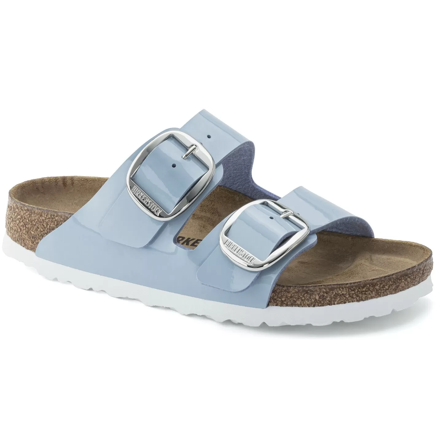 Fashion Birkenstock Arizona Big Buckle Patent Dove Blue