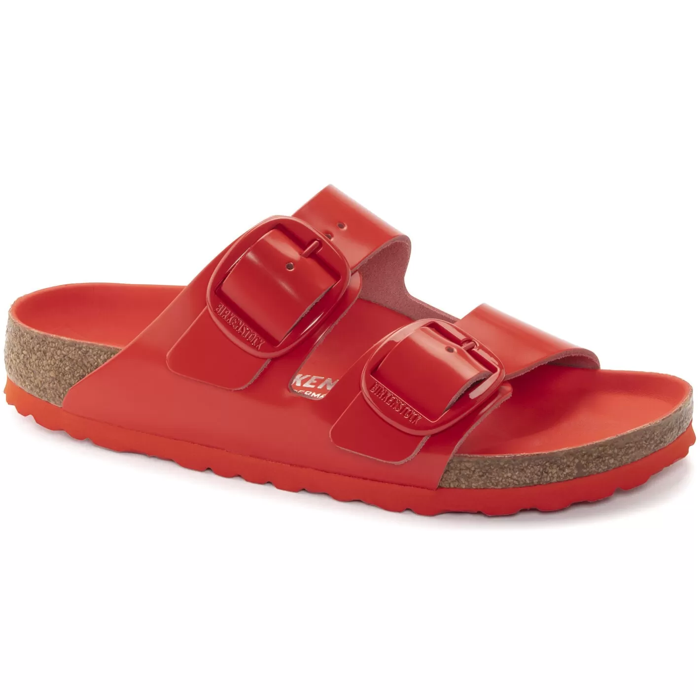 Sale Birkenstock Arizona Big Buckle High Shine Tomato