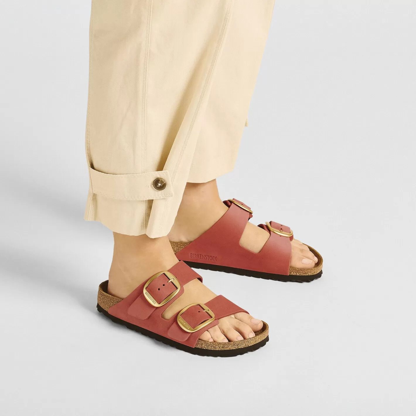 Cheap Birkenstock Arizona Big Buckle Mars Red