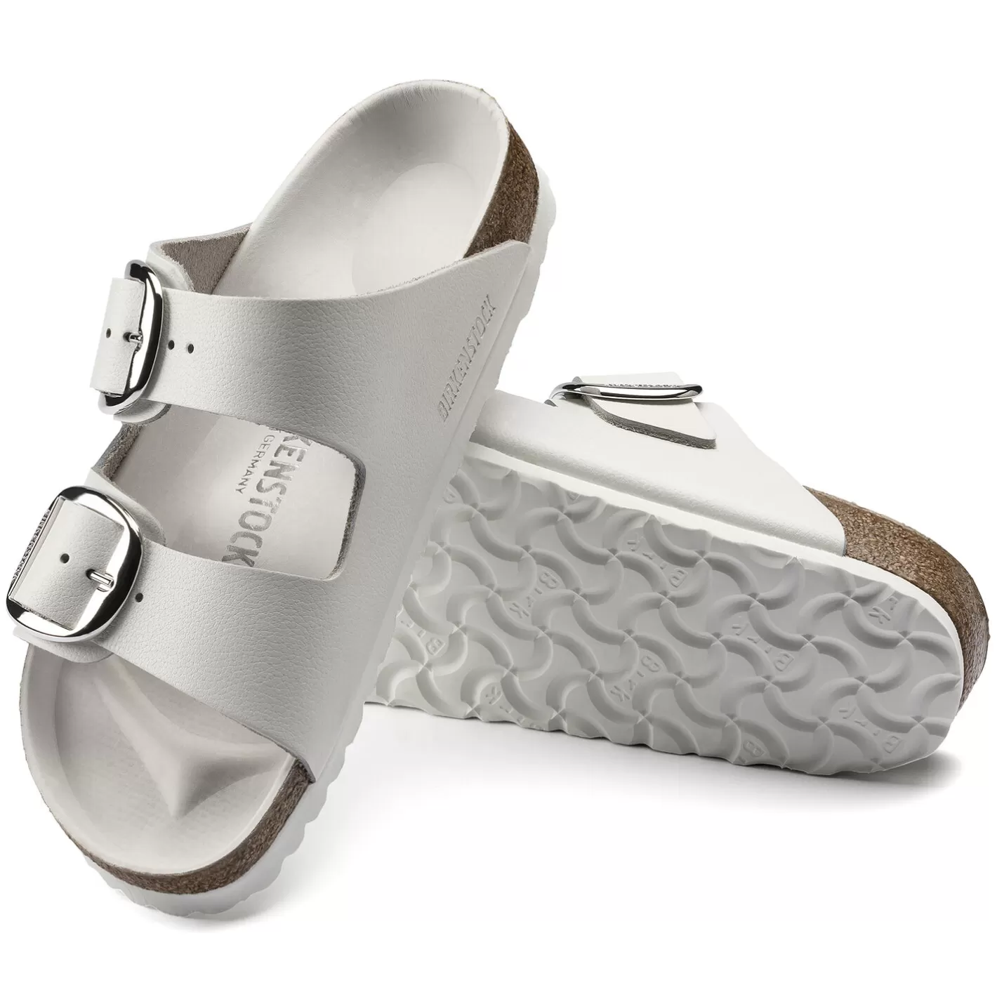 New Birkenstock Arizona Big Buckle White