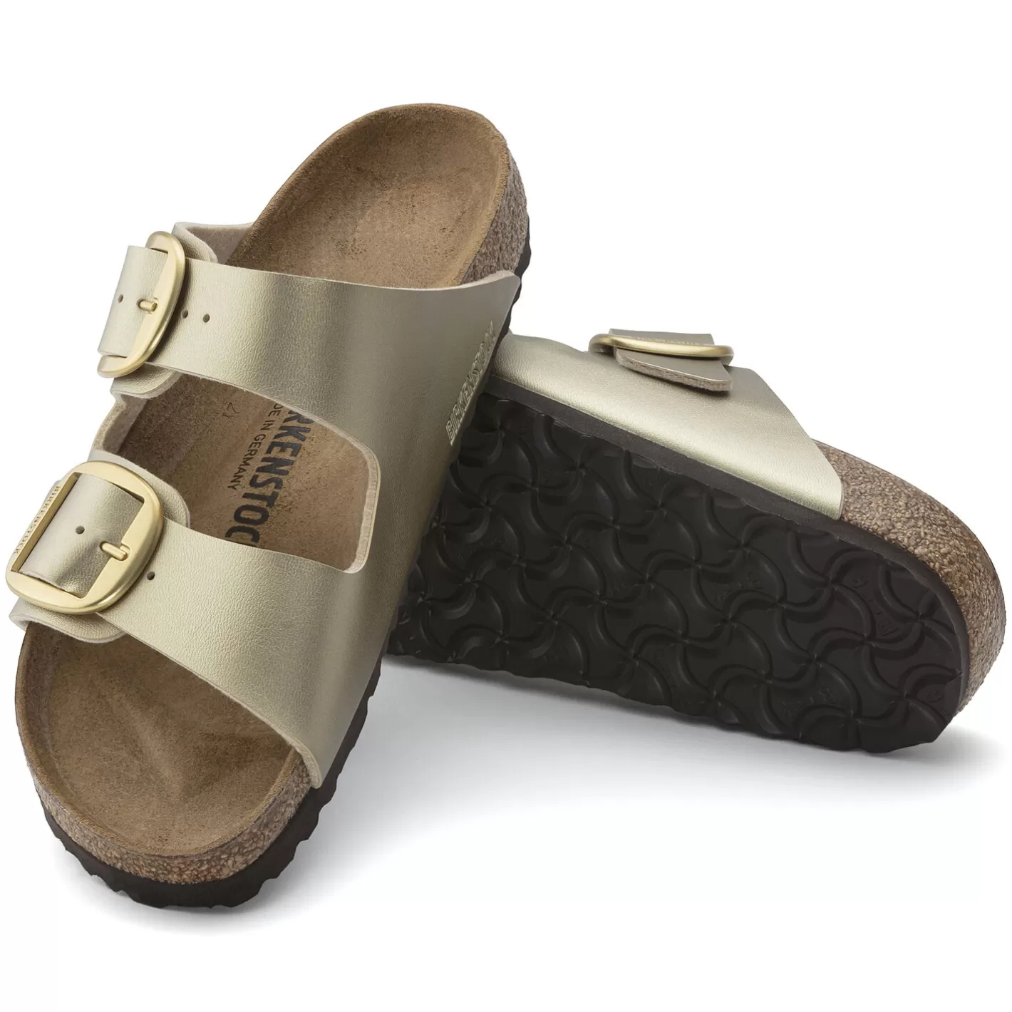 Discount Birkenstock Arizona Big Buckle Gold