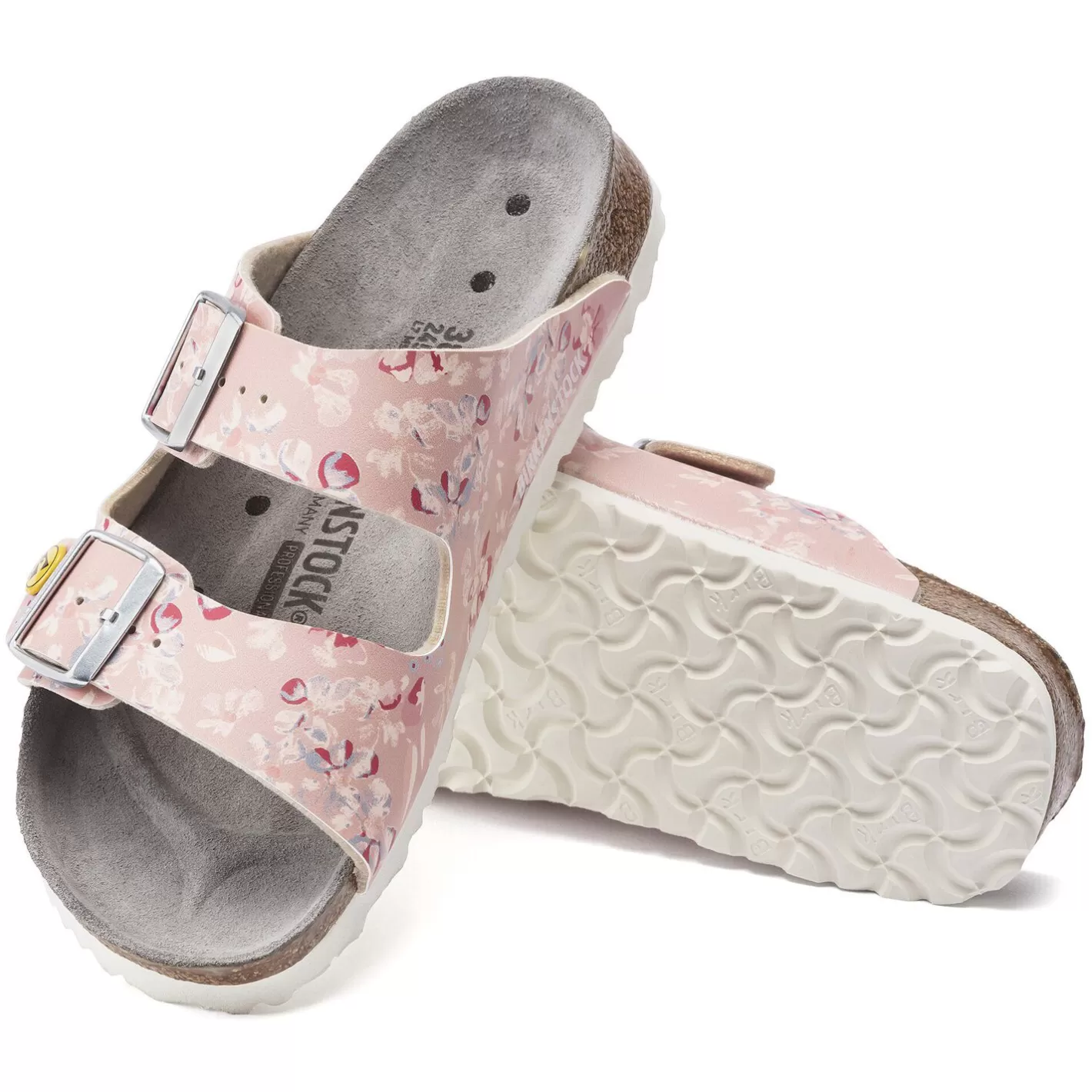 Sale Birkenstock Arizona Esd Flower Field Rose