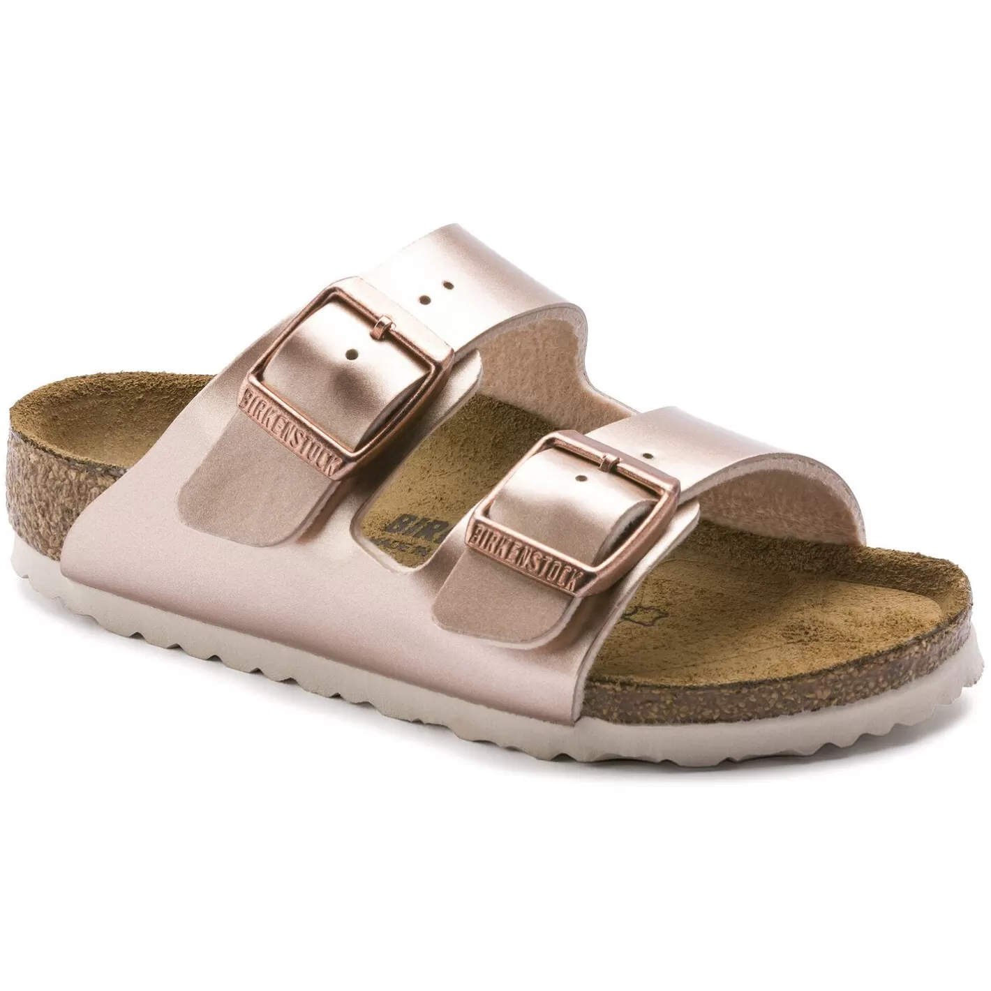 Online Birkenstock Arizona Kids Electric Metallic Copper