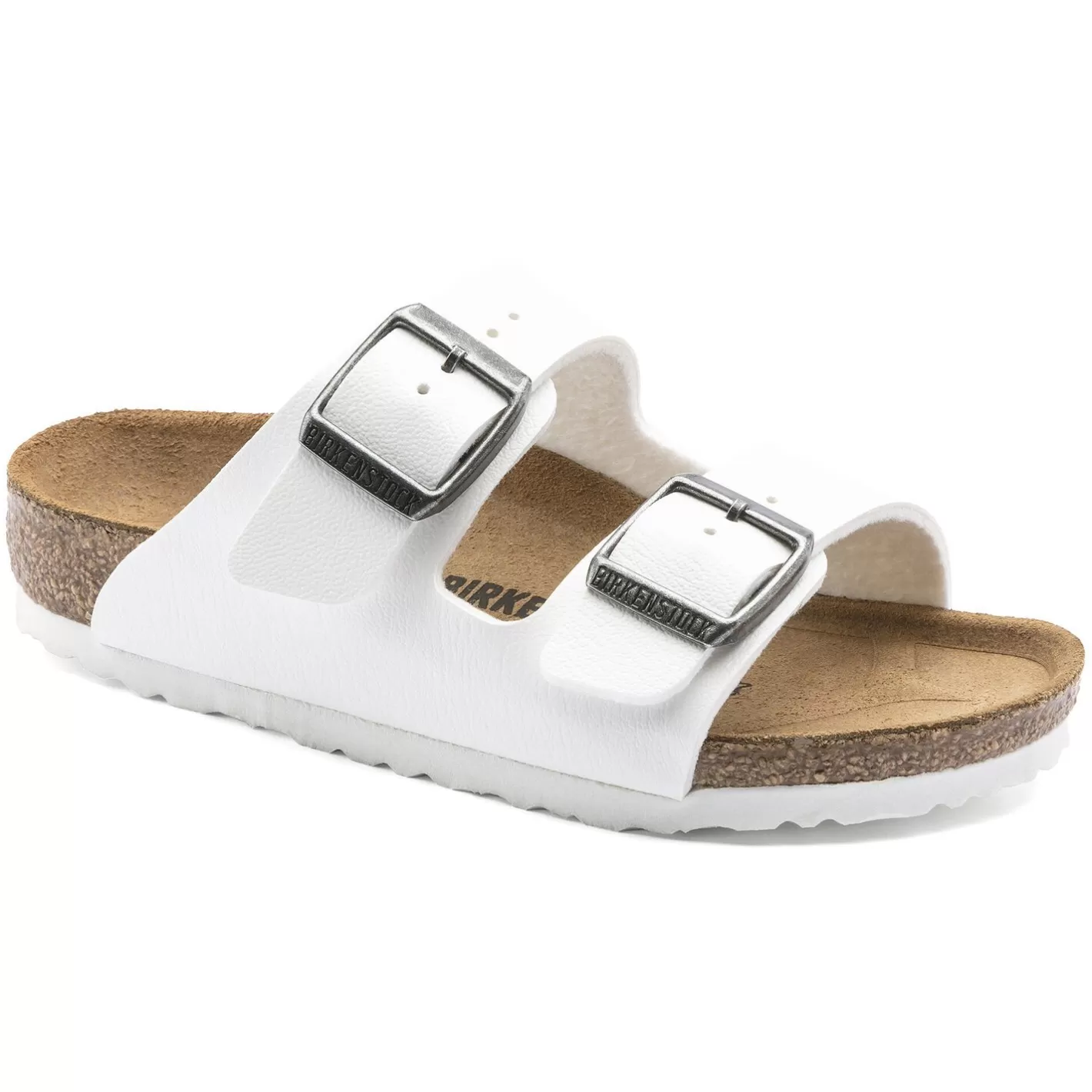 Online Birkenstock Arizona Kids White