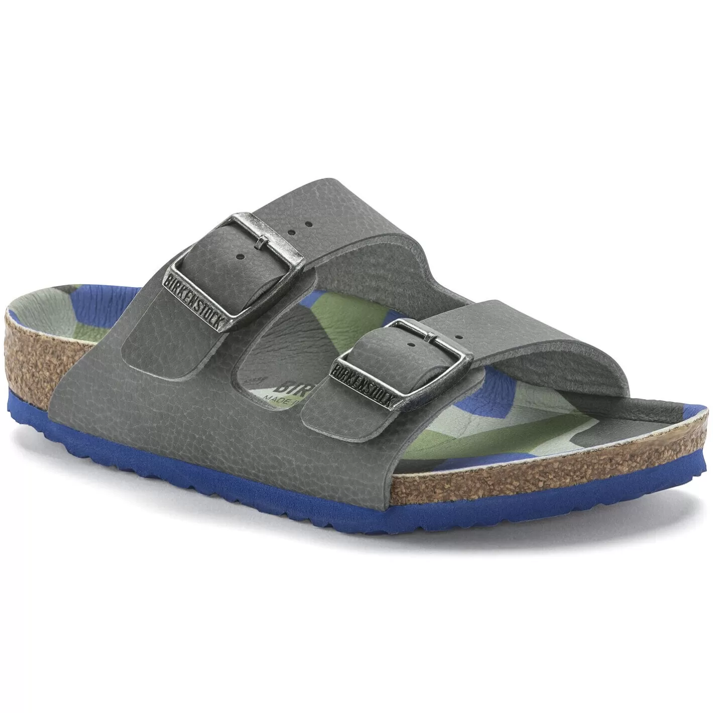 Discount Birkenstock Arizona Kids Desert Soil Camo Gray