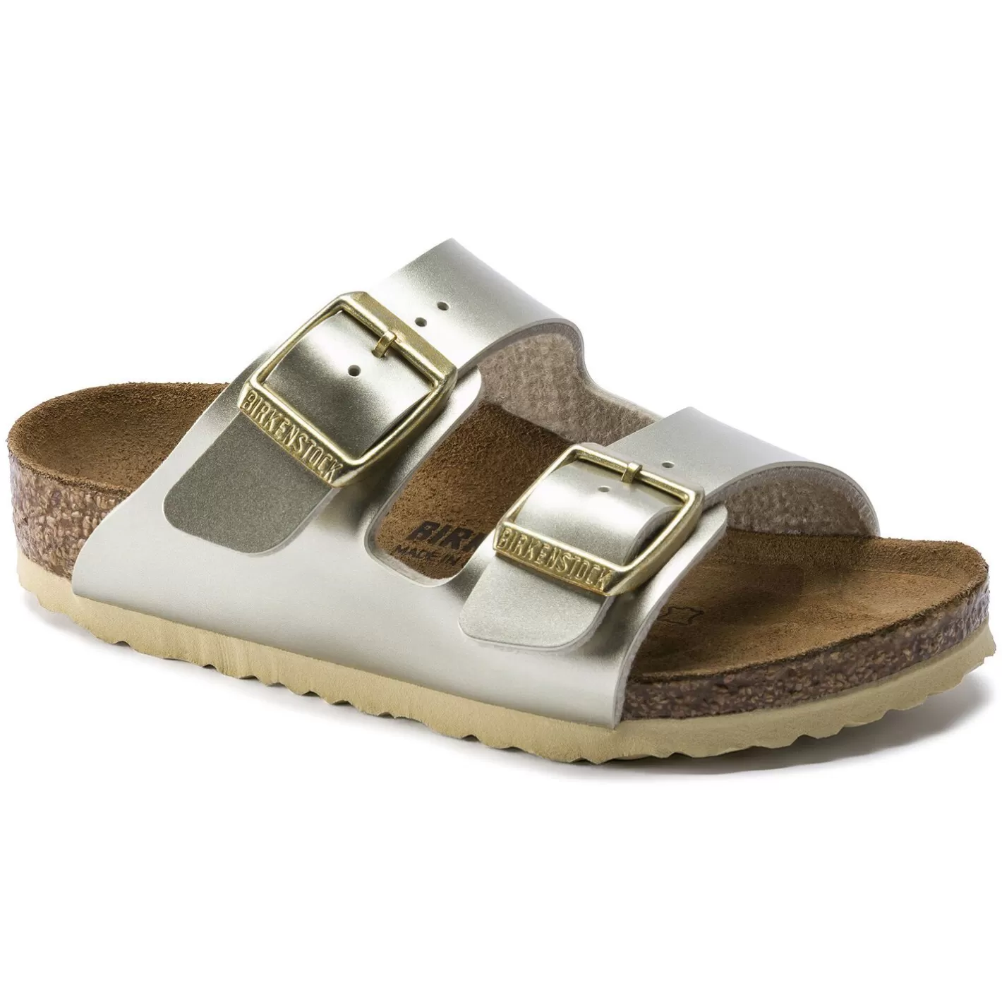 Discount Birkenstock Arizona Kids Electric Metallic Gold