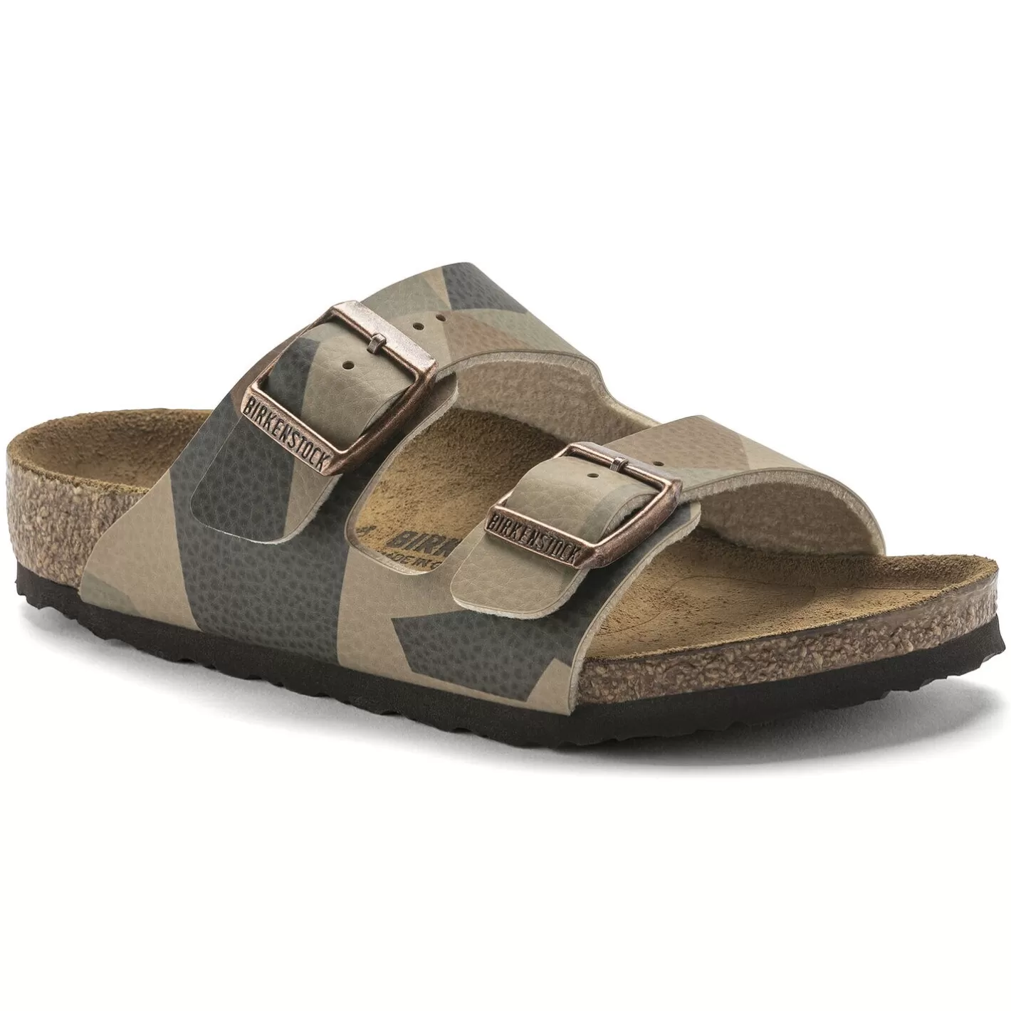 Hot Birkenstock Arizona Kids Desert Soil Geo Camo Core