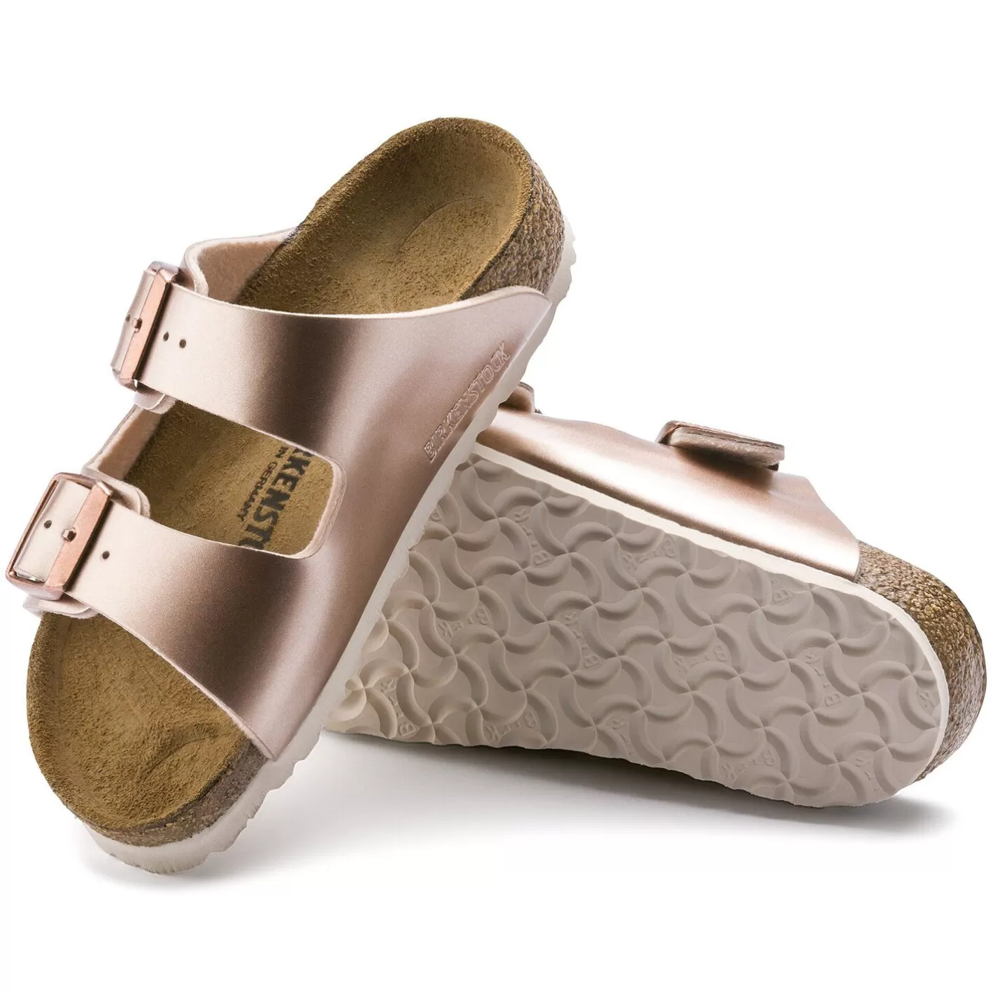 Online Birkenstock Arizona Kids Electric Metallic Copper