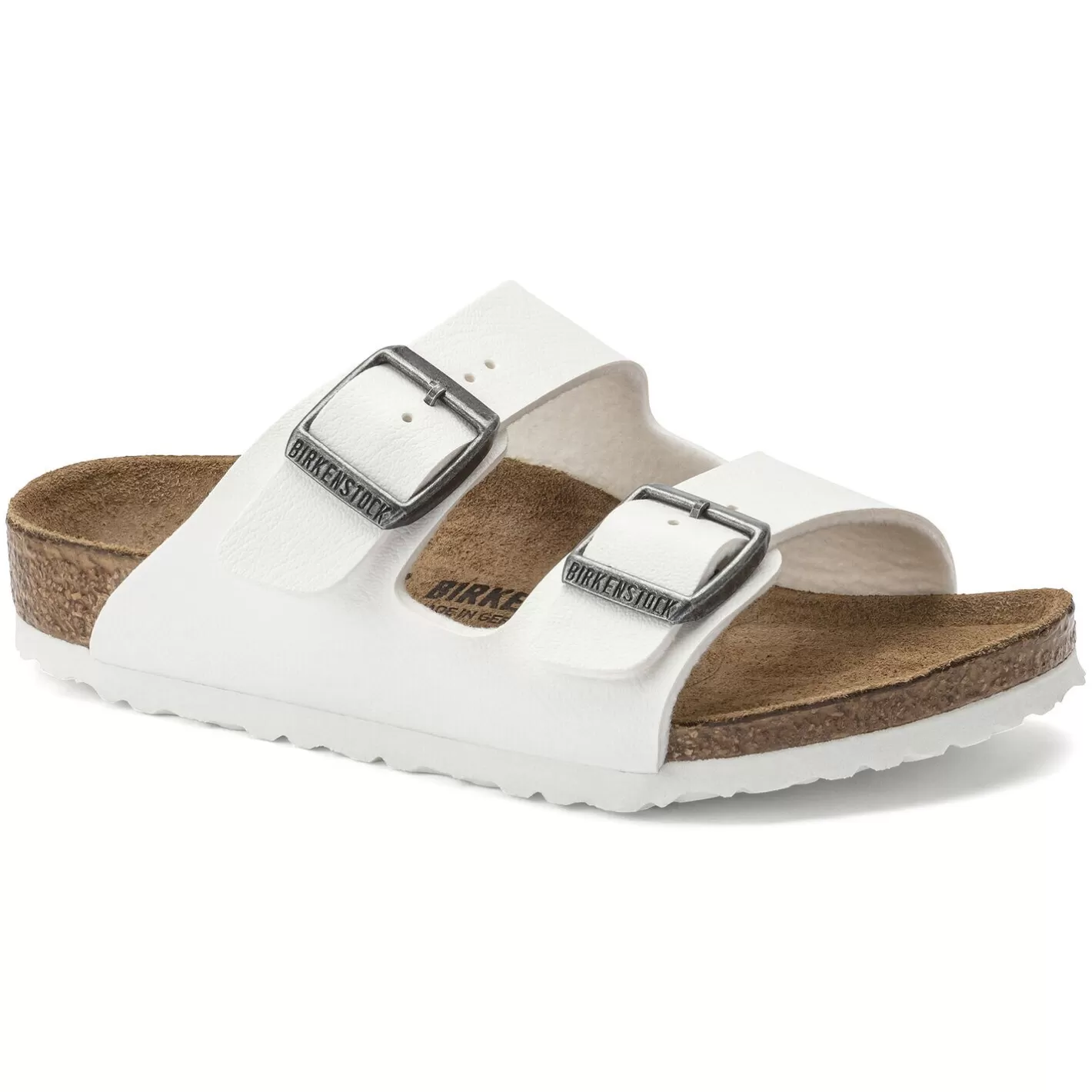 Online Birkenstock Arizona Kids White