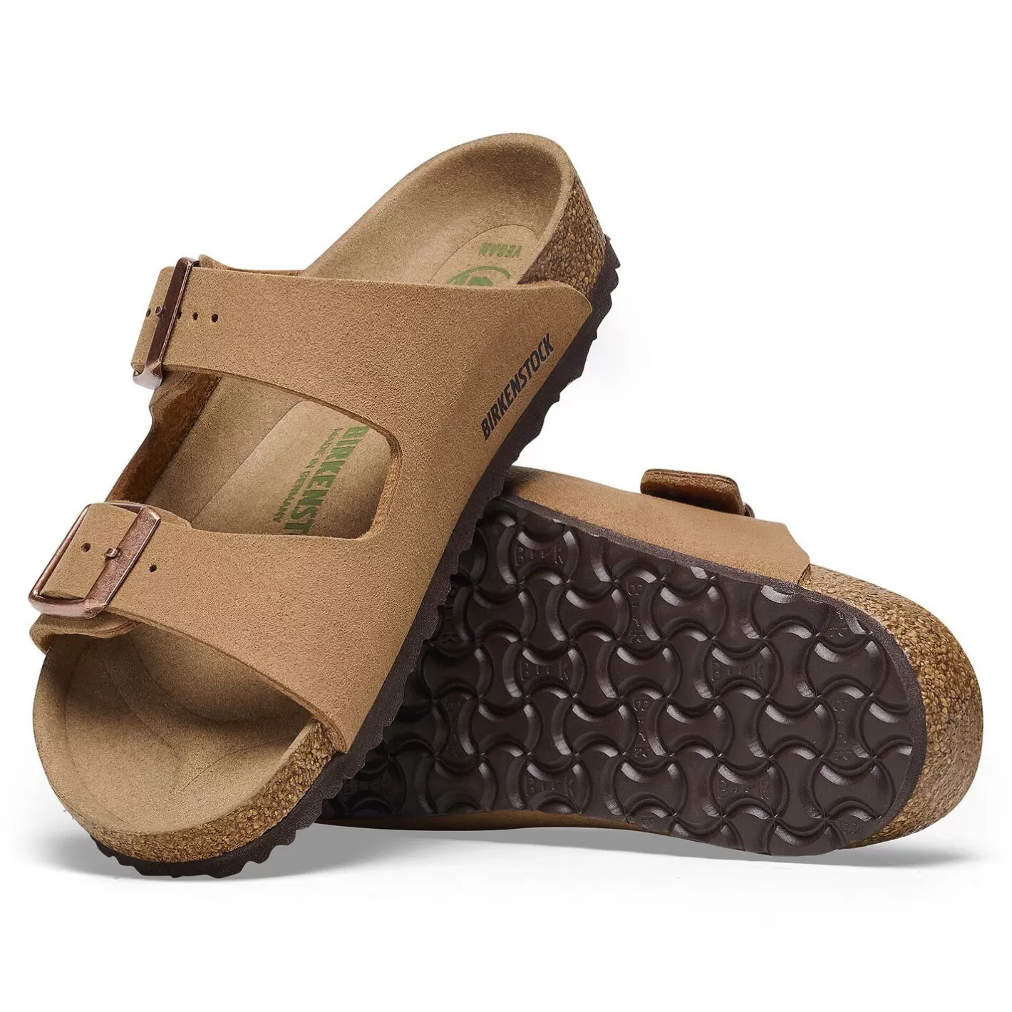 Hot Birkenstock Arizona Kids Soft Birki Vegan Pecan