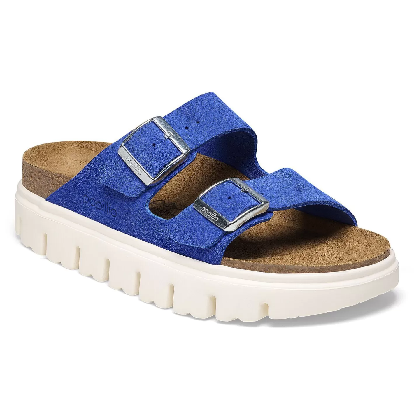 Shop Birkenstock Arizona Pap Chunky Ultra Blue