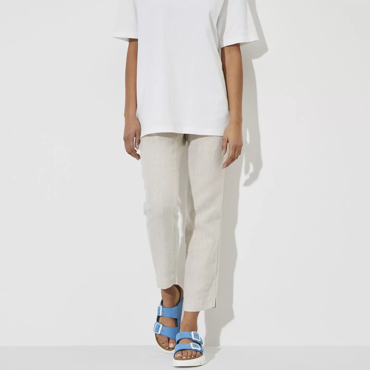 New Birkenstock Arizona Pap Chunky Blau