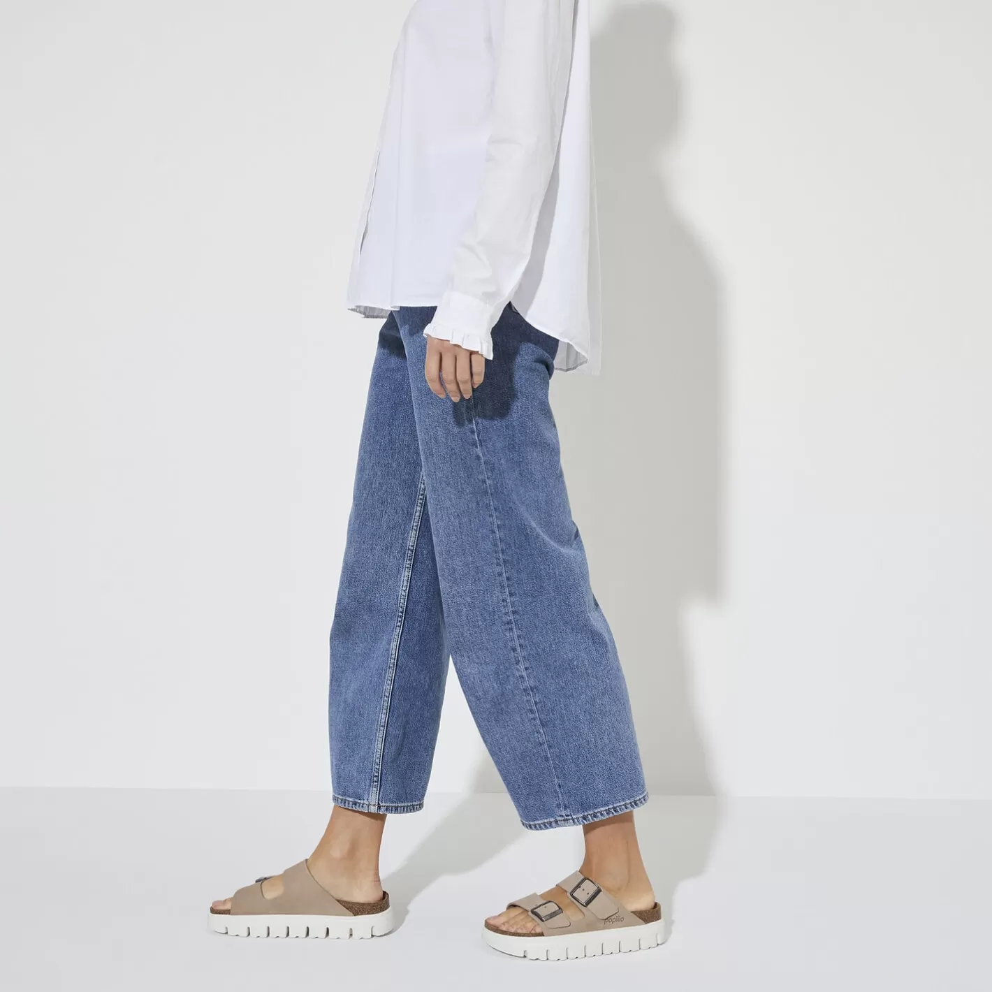 Cheap Birkenstock Arizona Pap Chunky Warm Sand