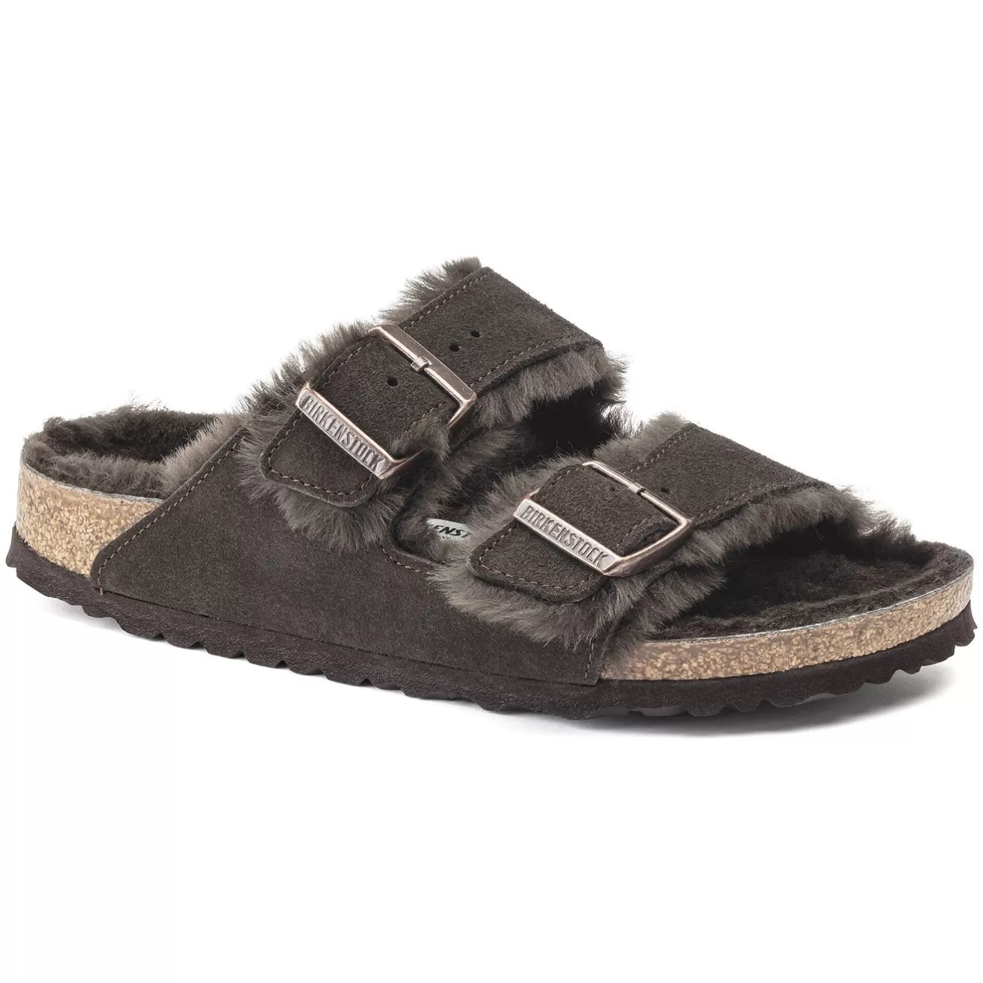 Cheap Birkenstock Arizona Shearling Mocha