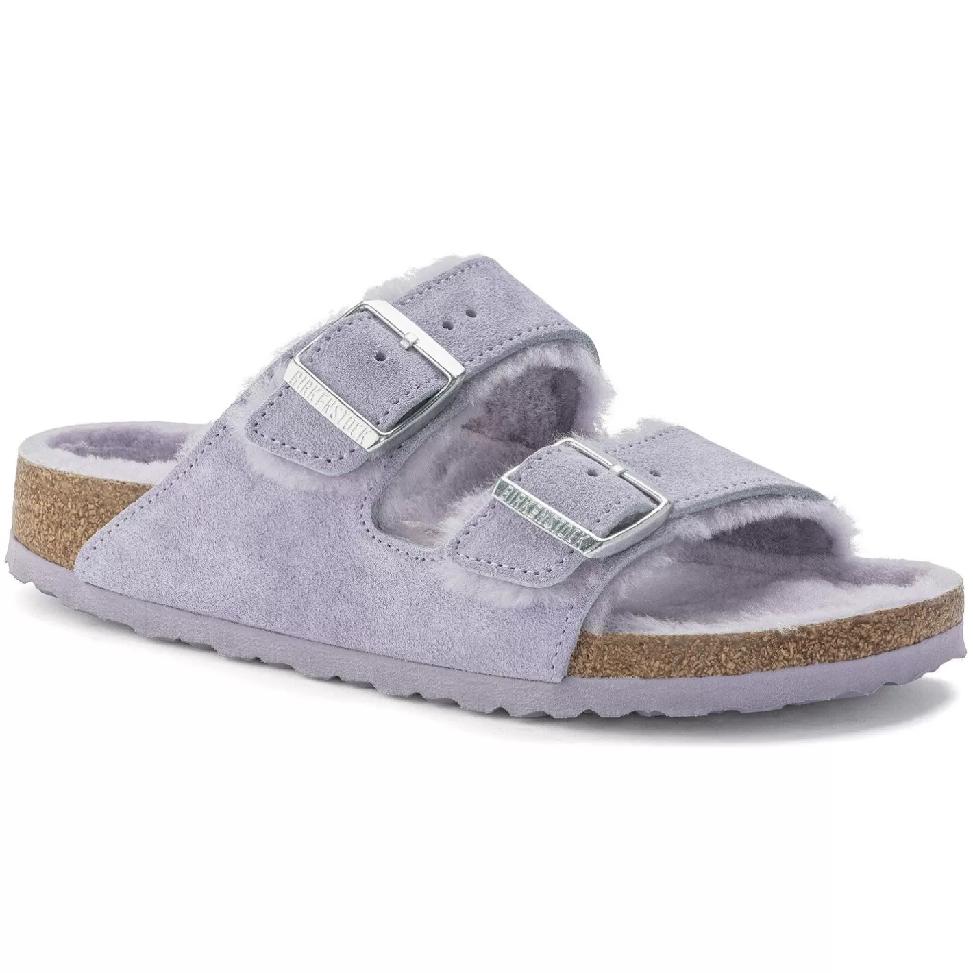 Best Birkenstock Arizona Shearling Purple Fog