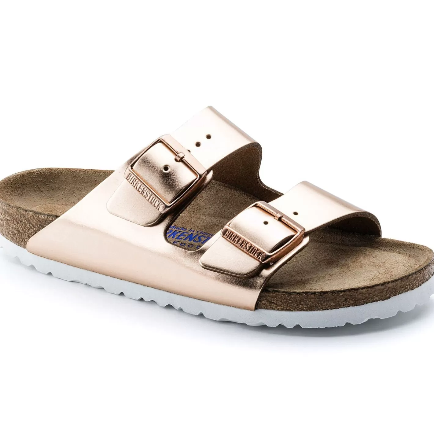 Flash Sale Birkenstock Arizona Soft Footbed Metallic Copper