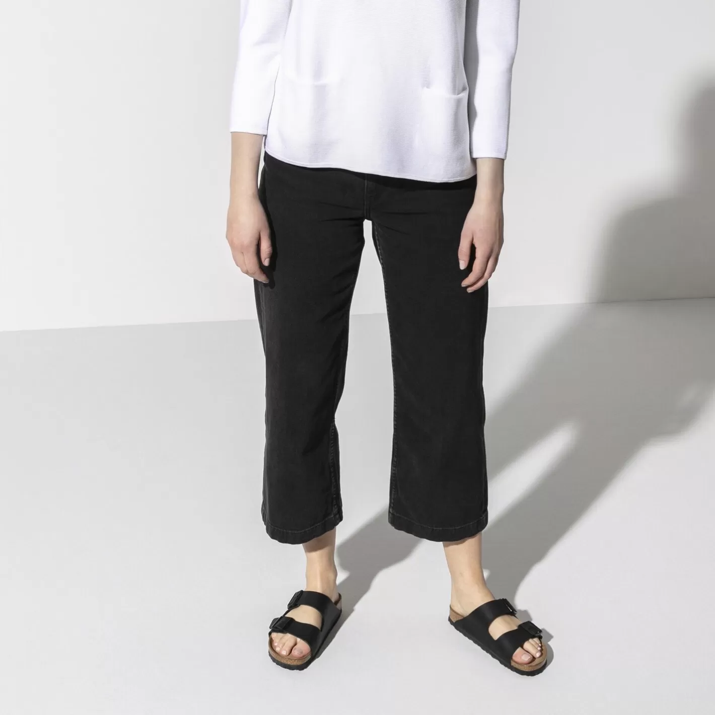 Shop Birkenstock Arizona Soft Footbed Black