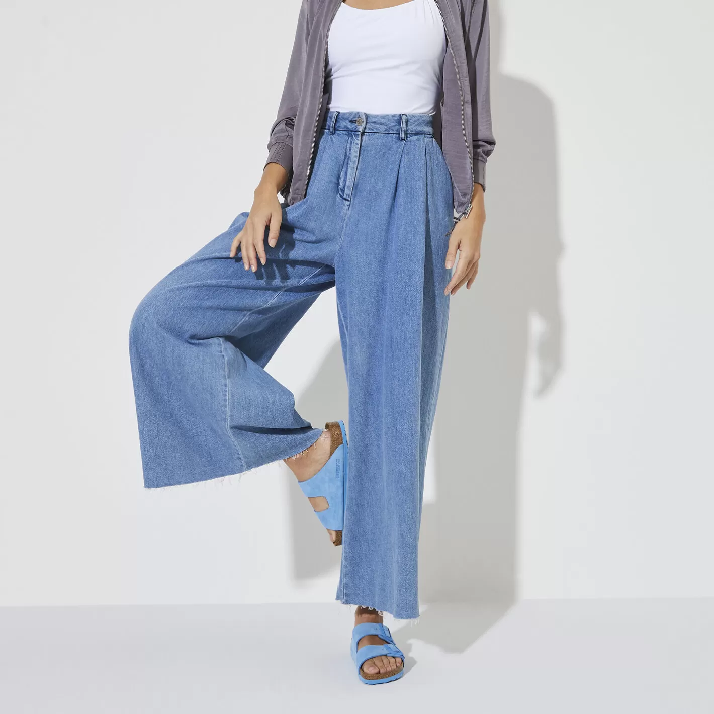 Sale Birkenstock Arizona Soft Footbed Blau