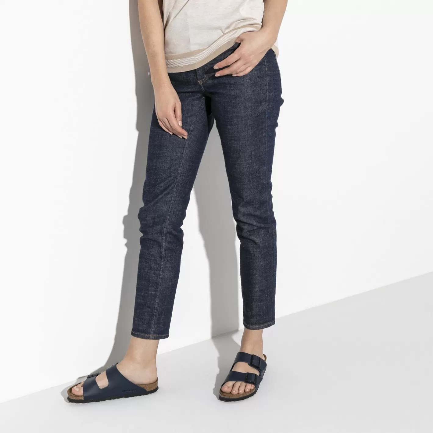 Outlet Birkenstock Arizona Soft Footbed Blue