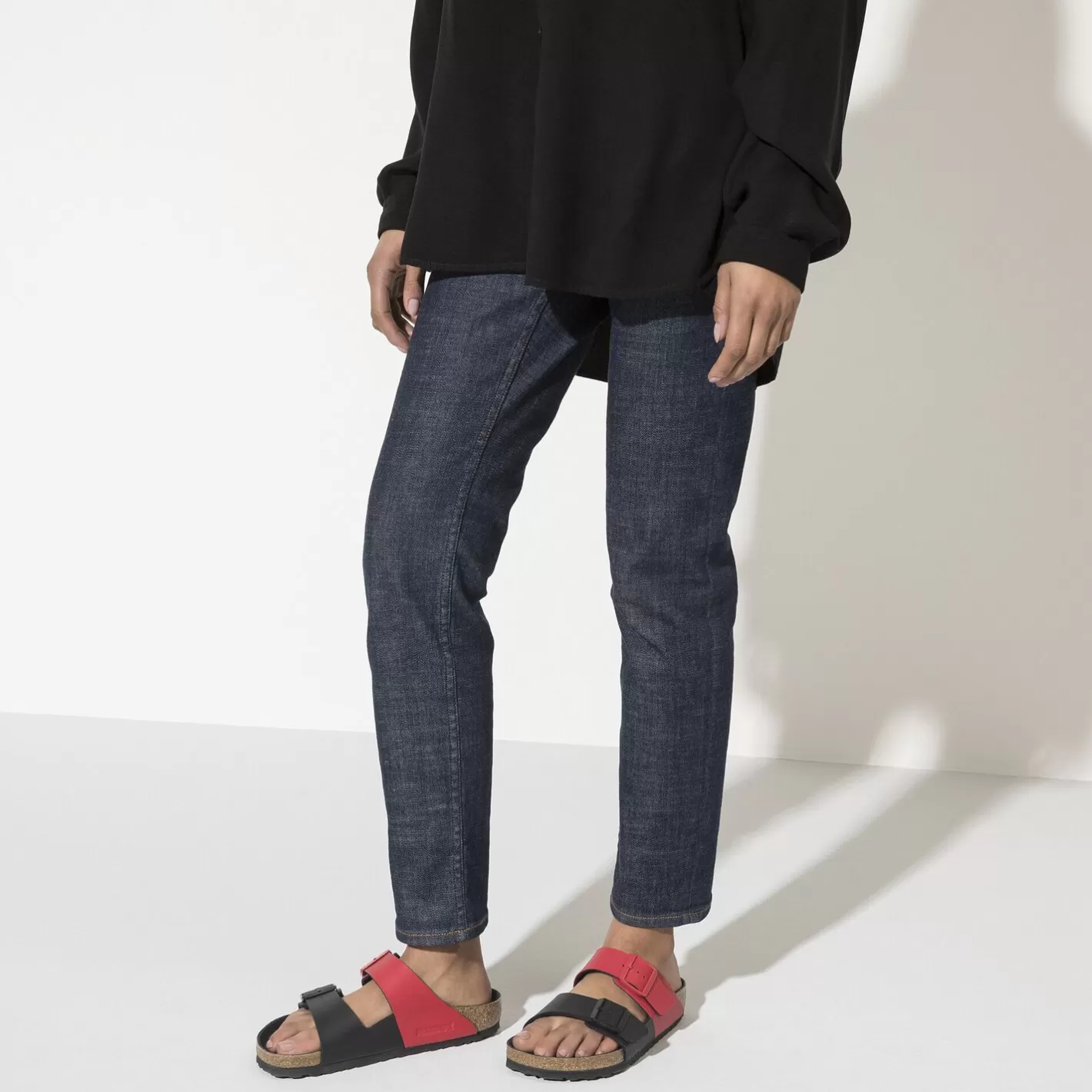Cheap Birkenstock Arizona Split Icy Active Red