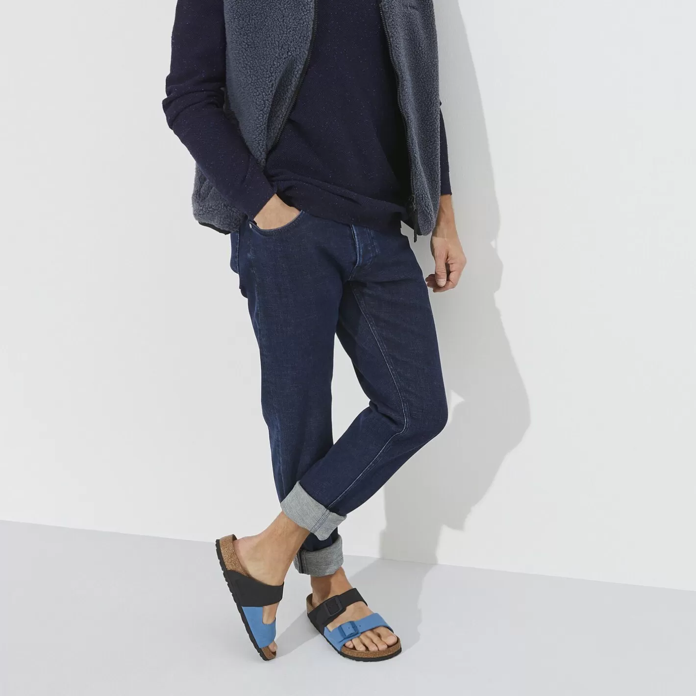 Fashion Birkenstock Arizona Split Sapphire