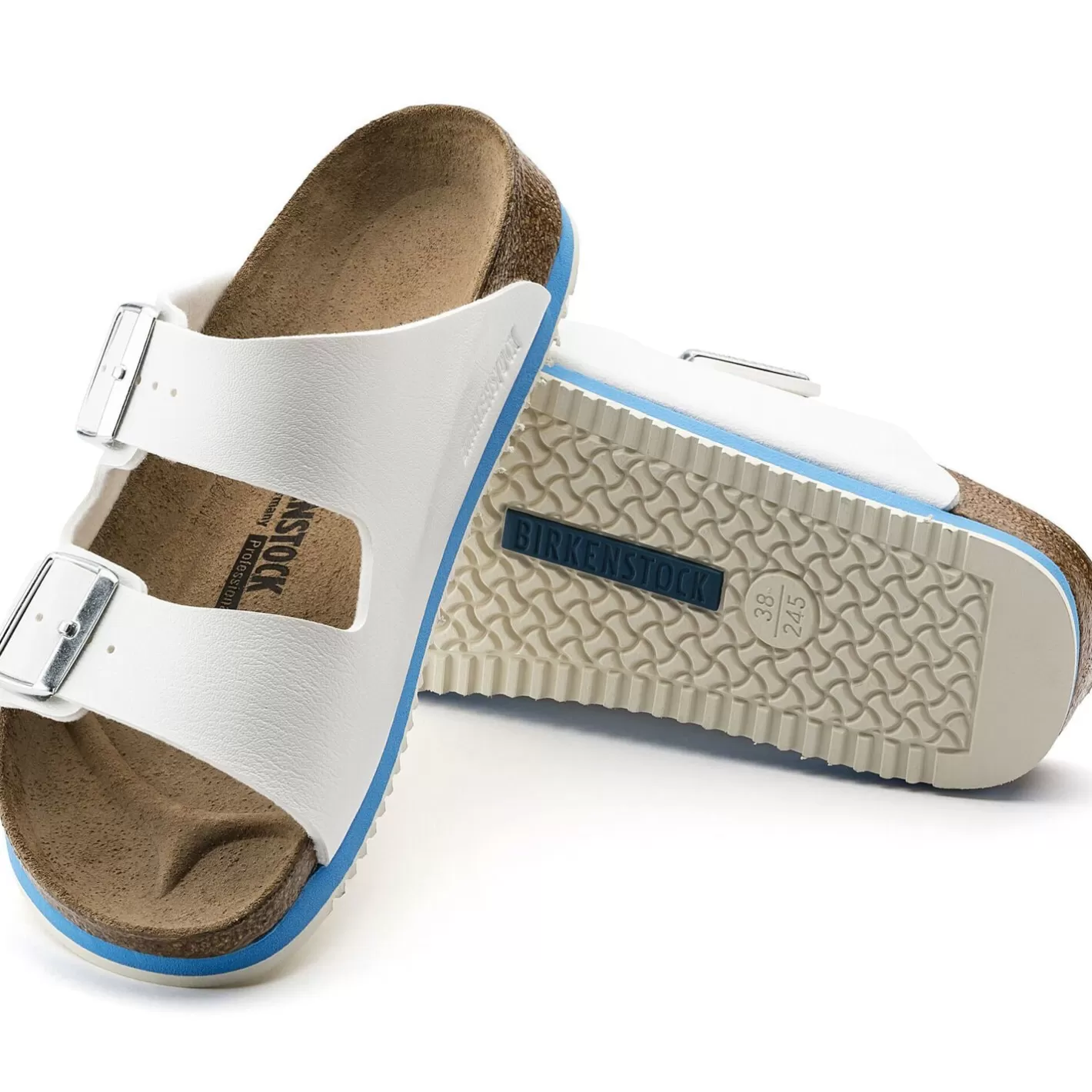 Clearance Birkenstock Arizona Super Grip White