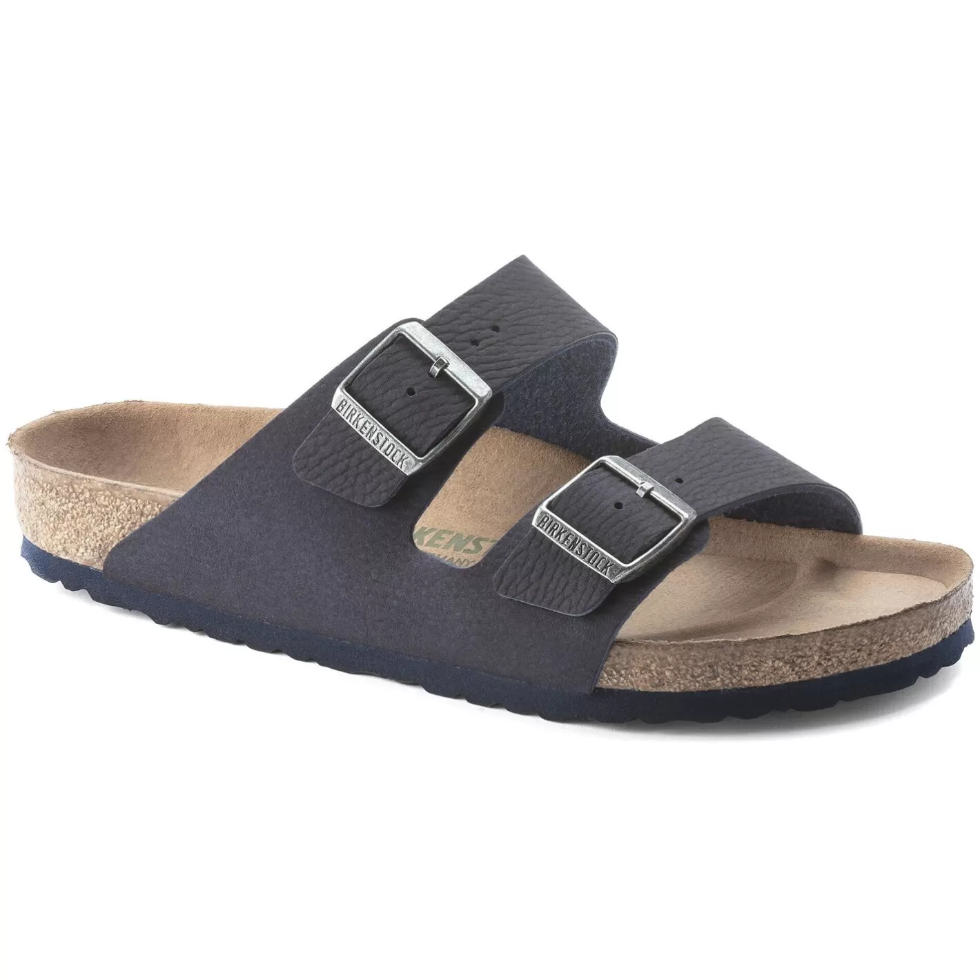 Outlet Birkenstock Arizona Vegan Desert Dust Indigo Blue