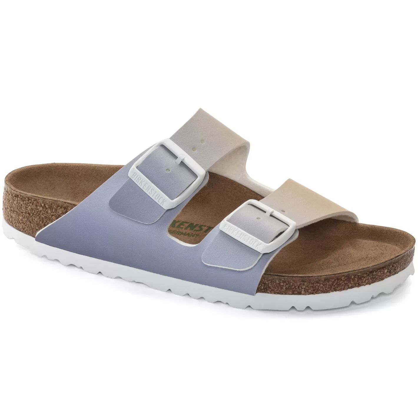 Fashion Birkenstock Arizona Vegan Purple Fog Multi