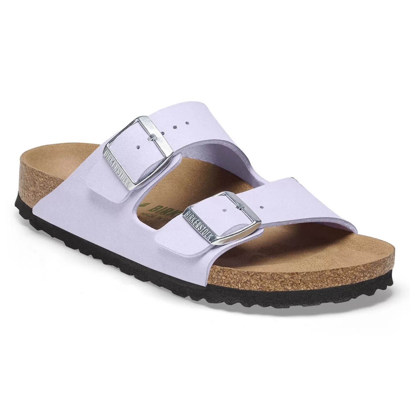 Fashion Birkenstock Arizona Vegan Soft Birki Vegan Purple Fog