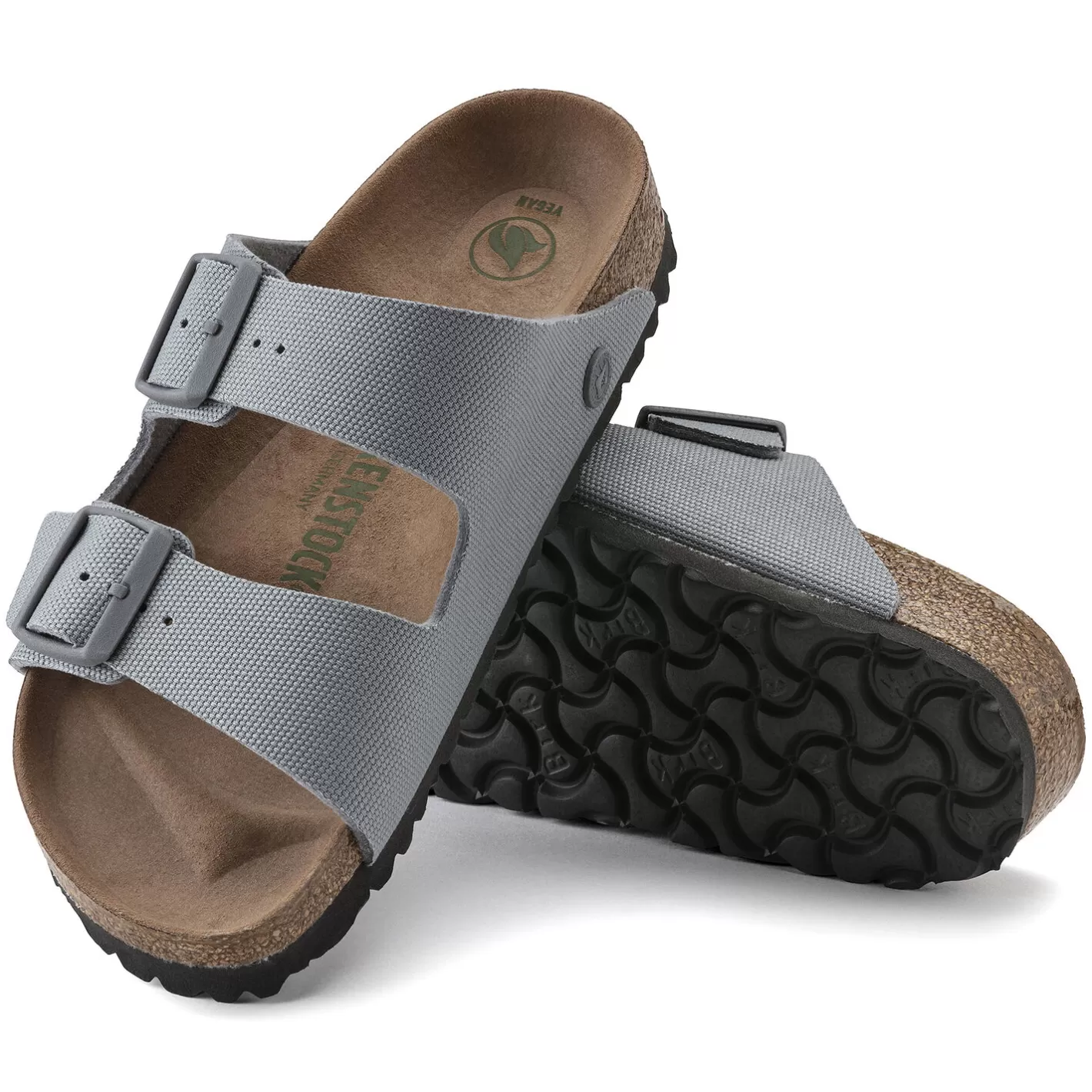 Hot Birkenstock Arizona Vegan Men Stone Coin