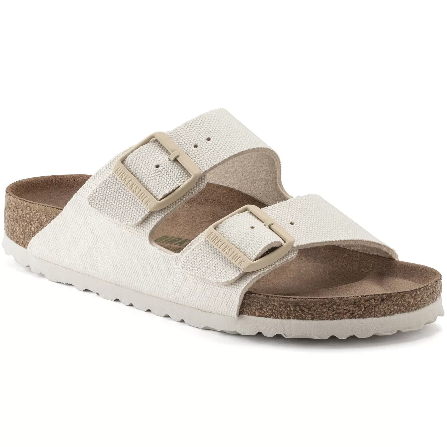 Online Birkenstock Arizona Vegan Women Eggshell