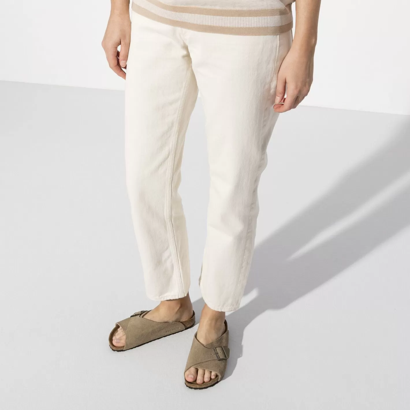 Fashion Birkenstock Arosa Soft Footbed Taupe