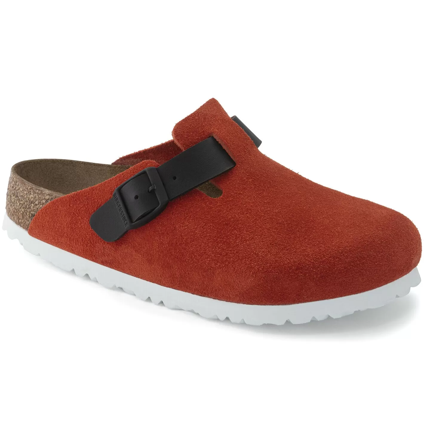 Shop Birkenstock Boston Tomato/Black