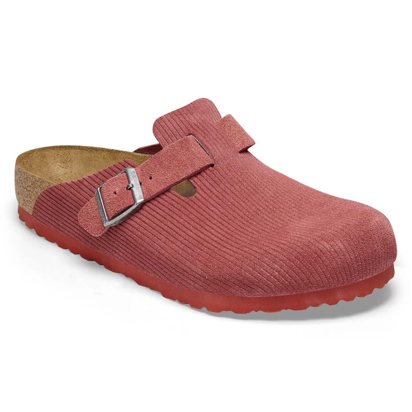 Store Birkenstock Boston Corduroy Sienna Red
