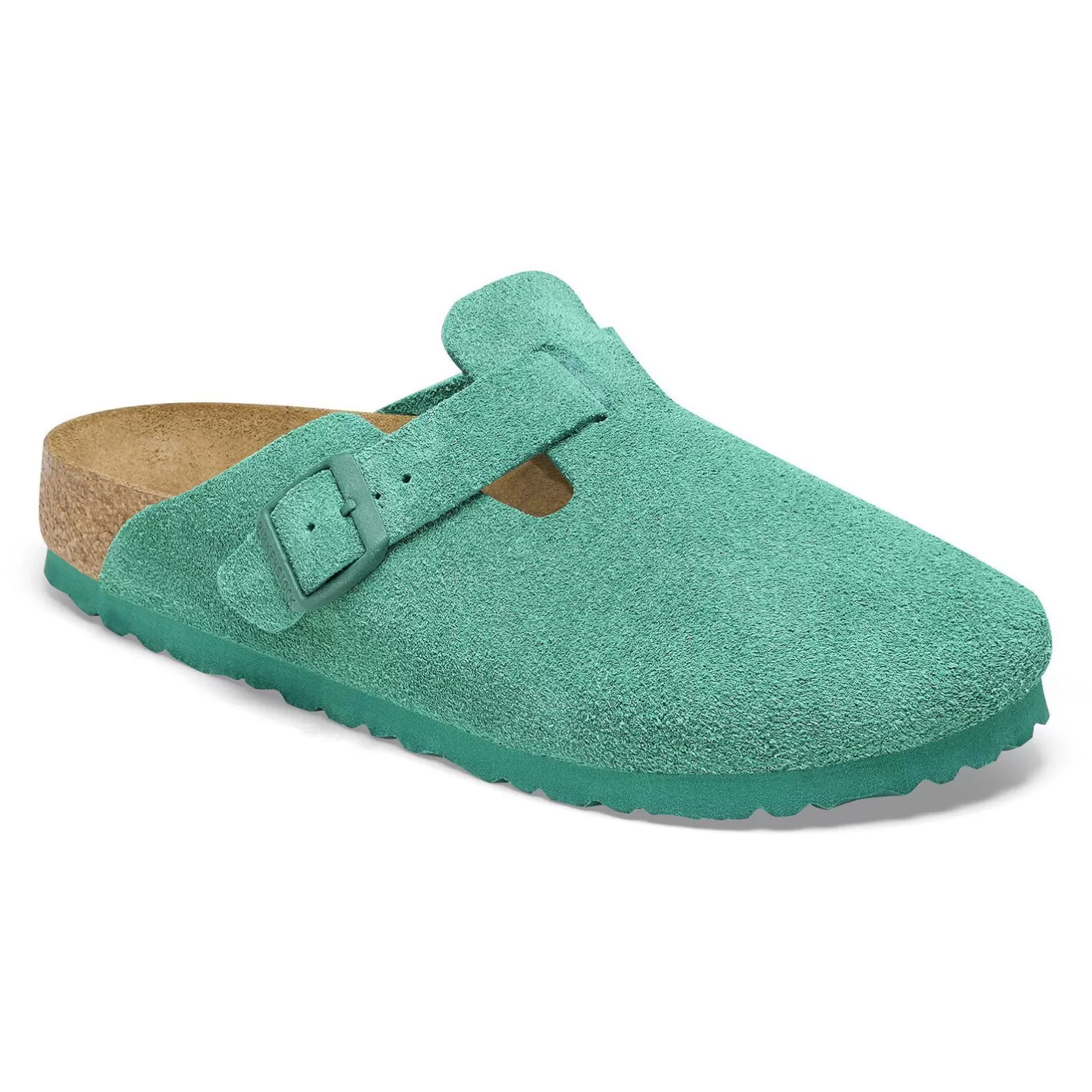 Clearance Birkenstock Boston Digital Green