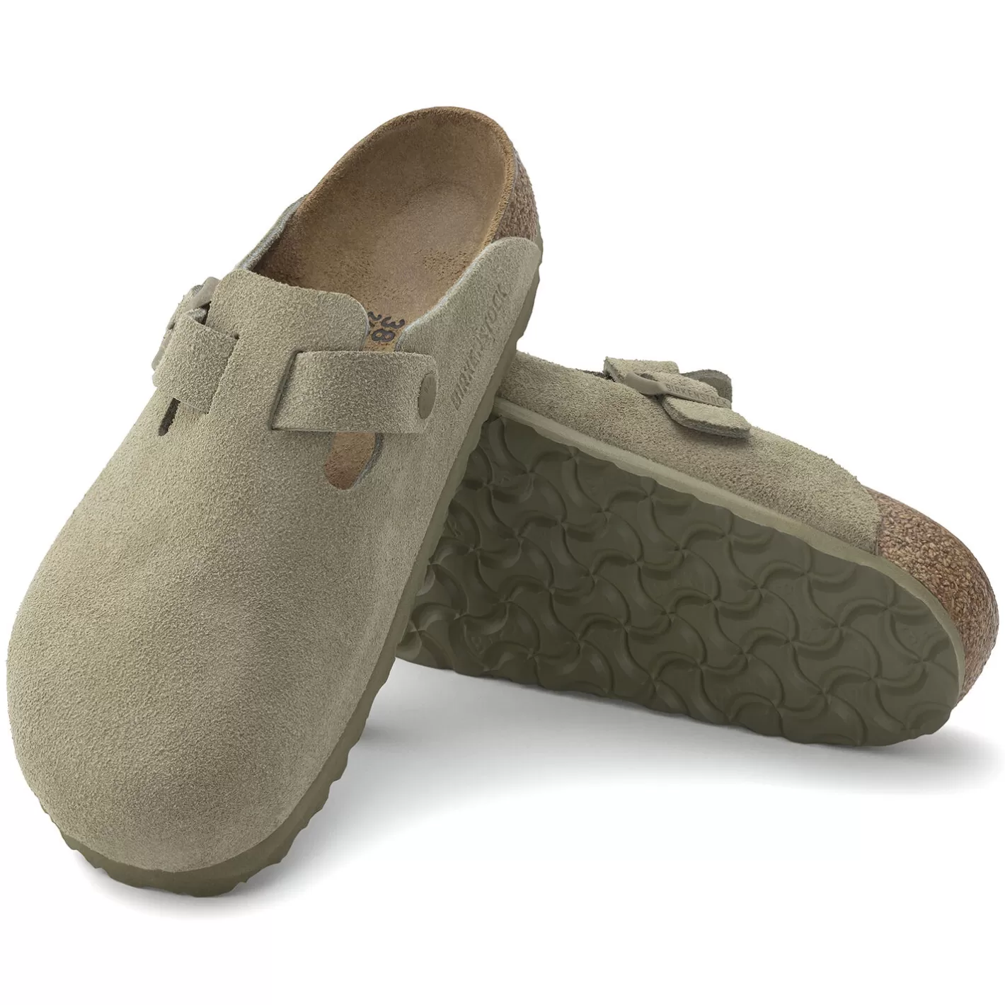 Fashion Birkenstock Boston Faded Khaki