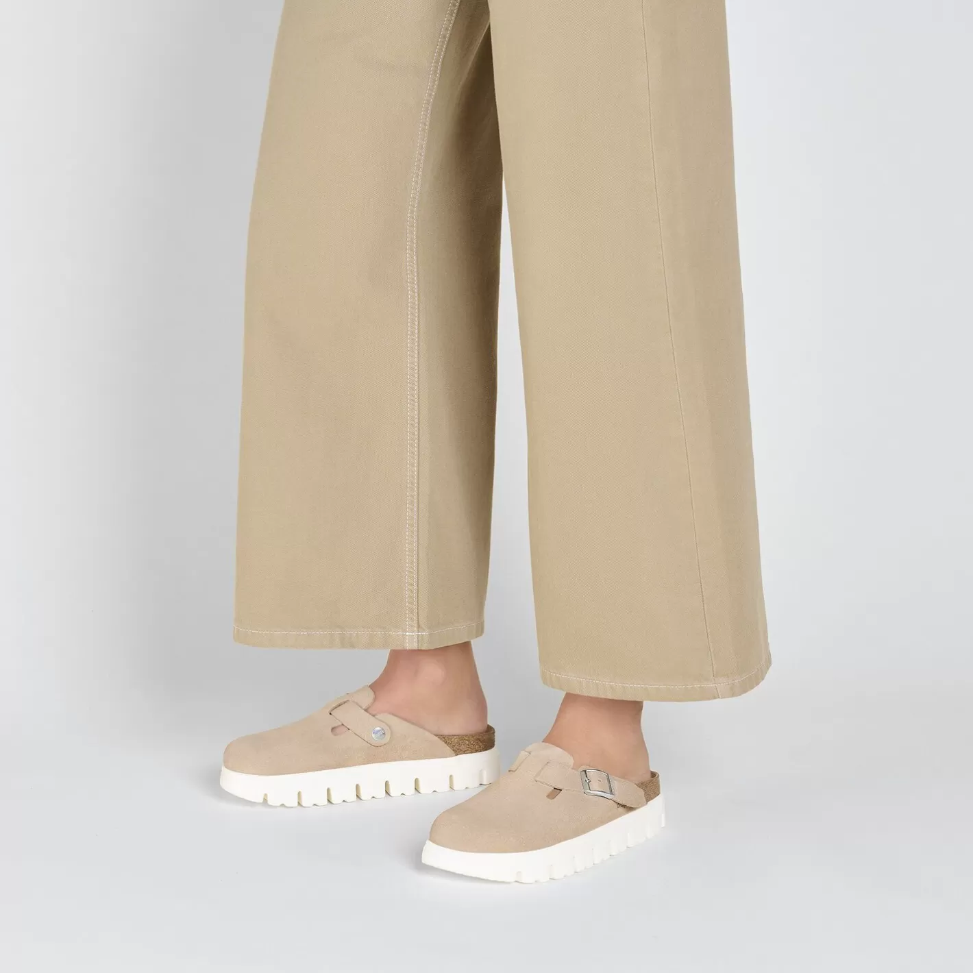 Fashion Birkenstock Boston Chunky Warm Sand