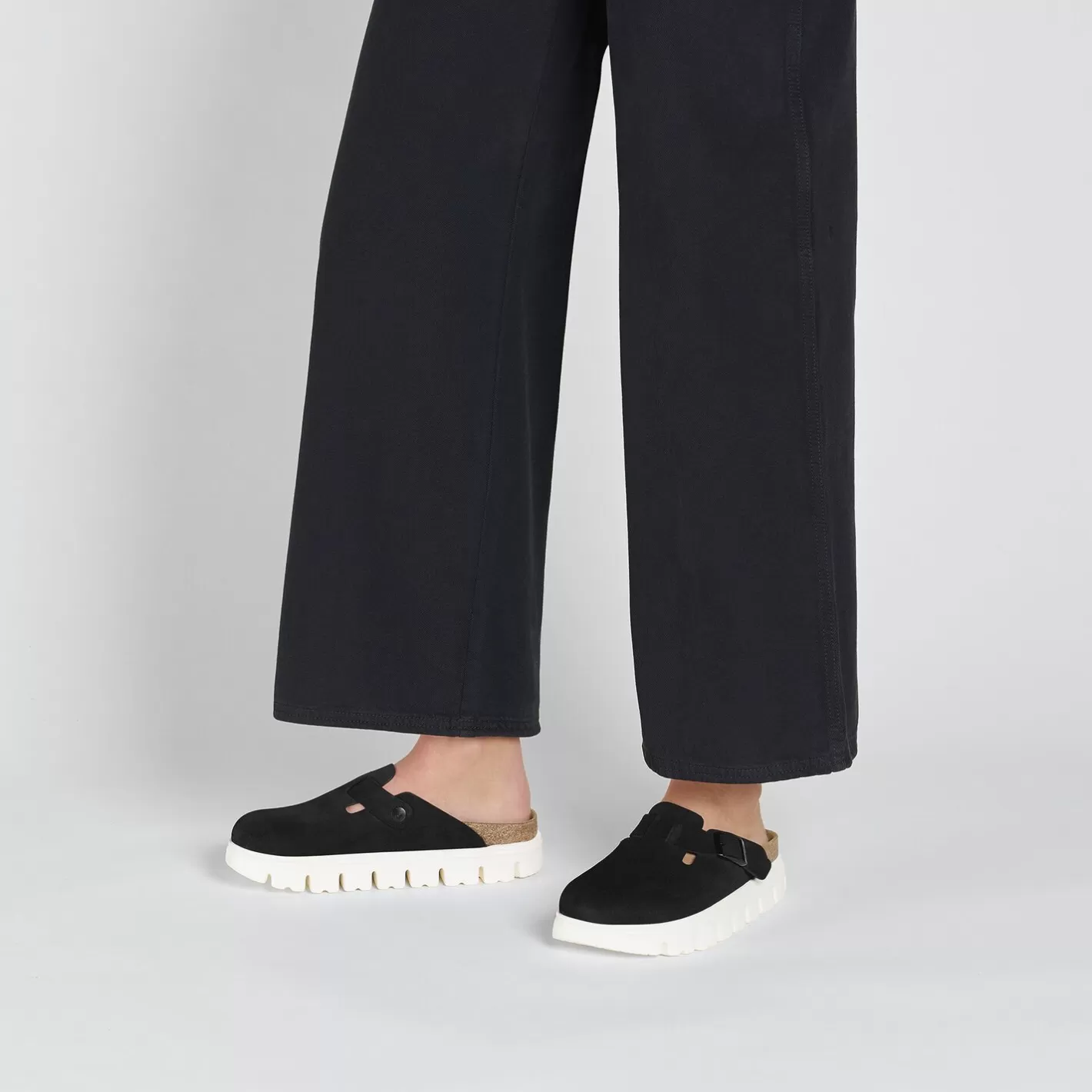 Discount Birkenstock Boston Chunky Black