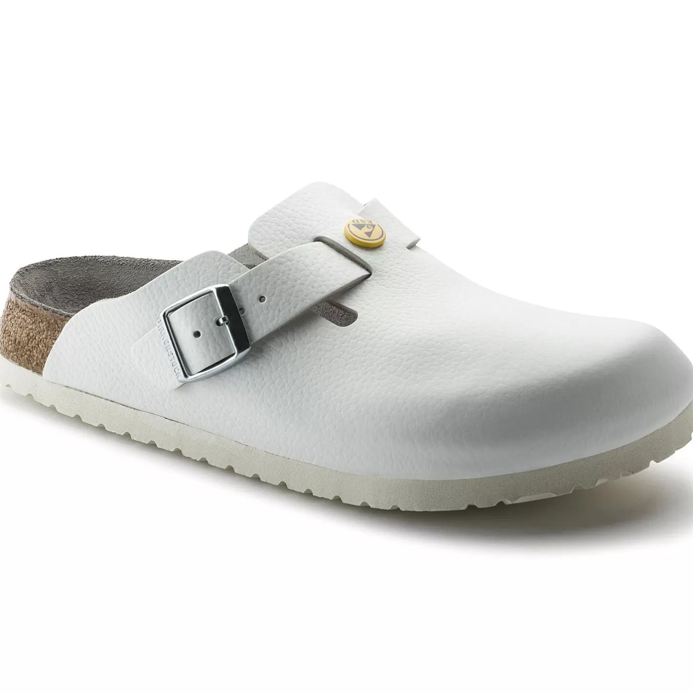 Cheap Birkenstock Boston Esd White