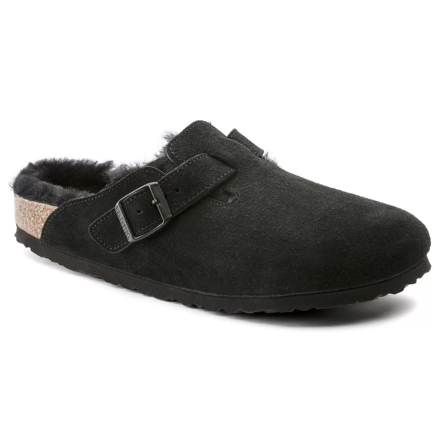 Fashion Birkenstock Boston Shearling Black