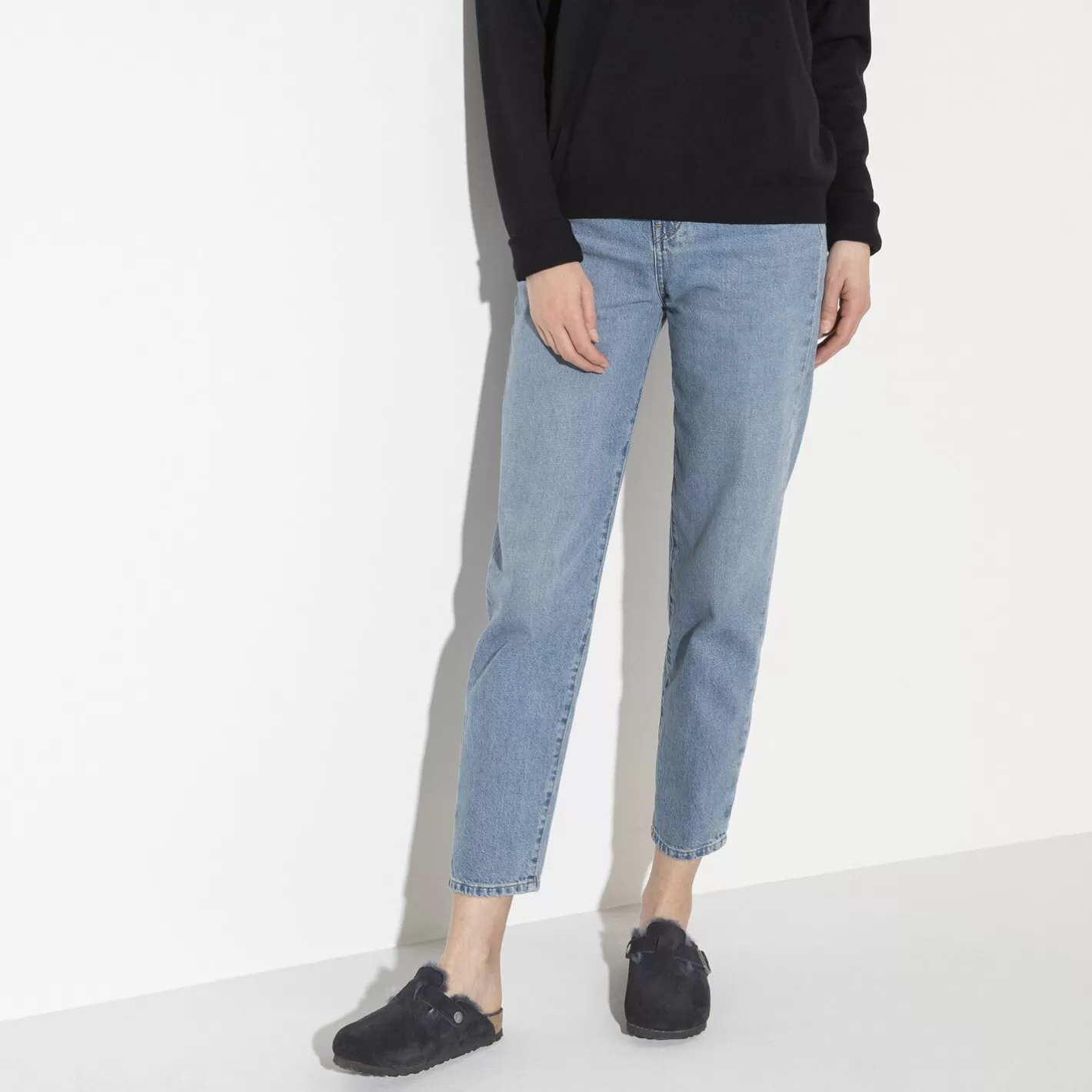 Store Birkenstock Boston Shearling Midnight
