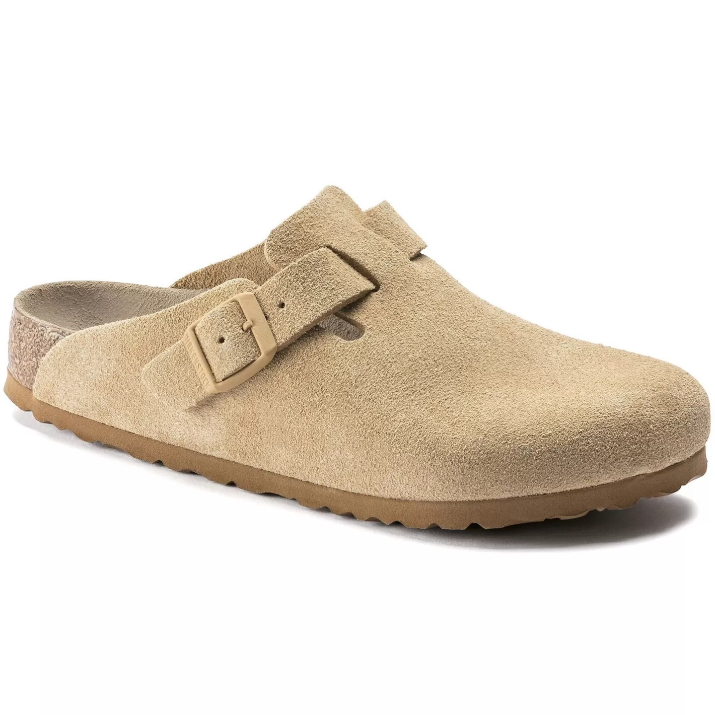 Sale Birkenstock Boston Soft Footbed Latte Cream