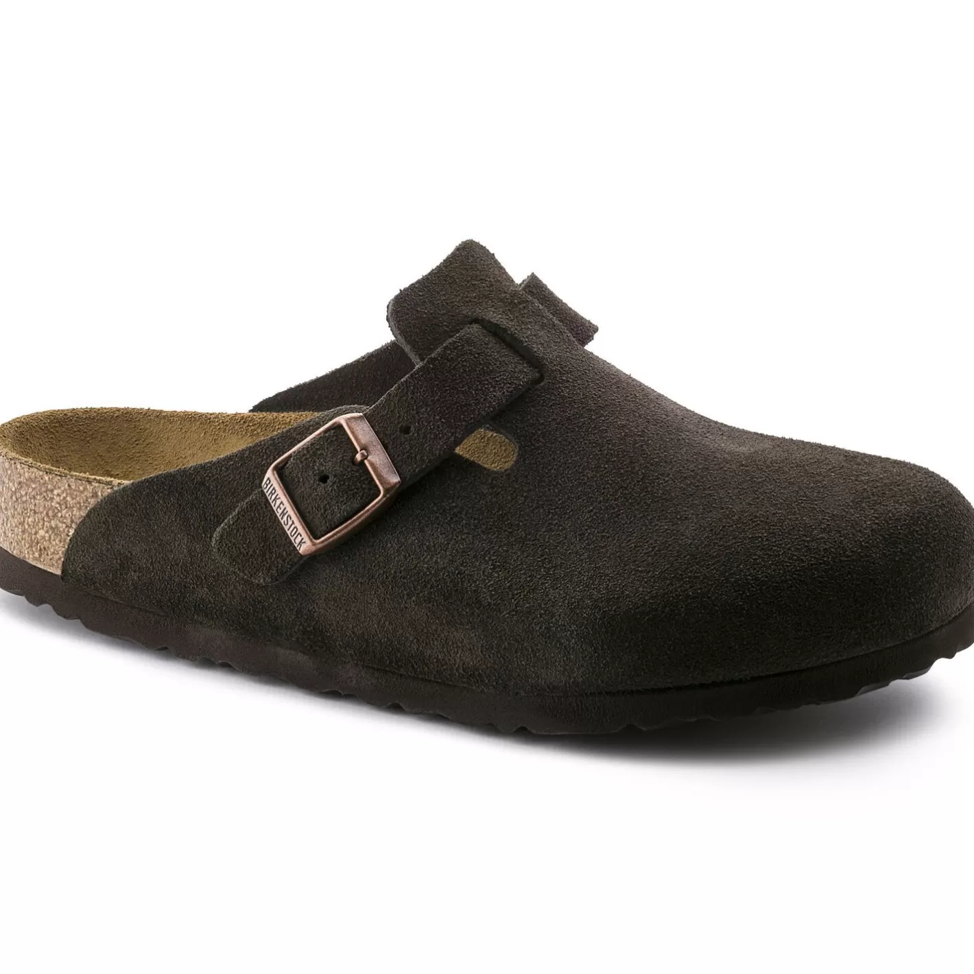 Cheap Birkenstock Boston Soft Footbed Mocha