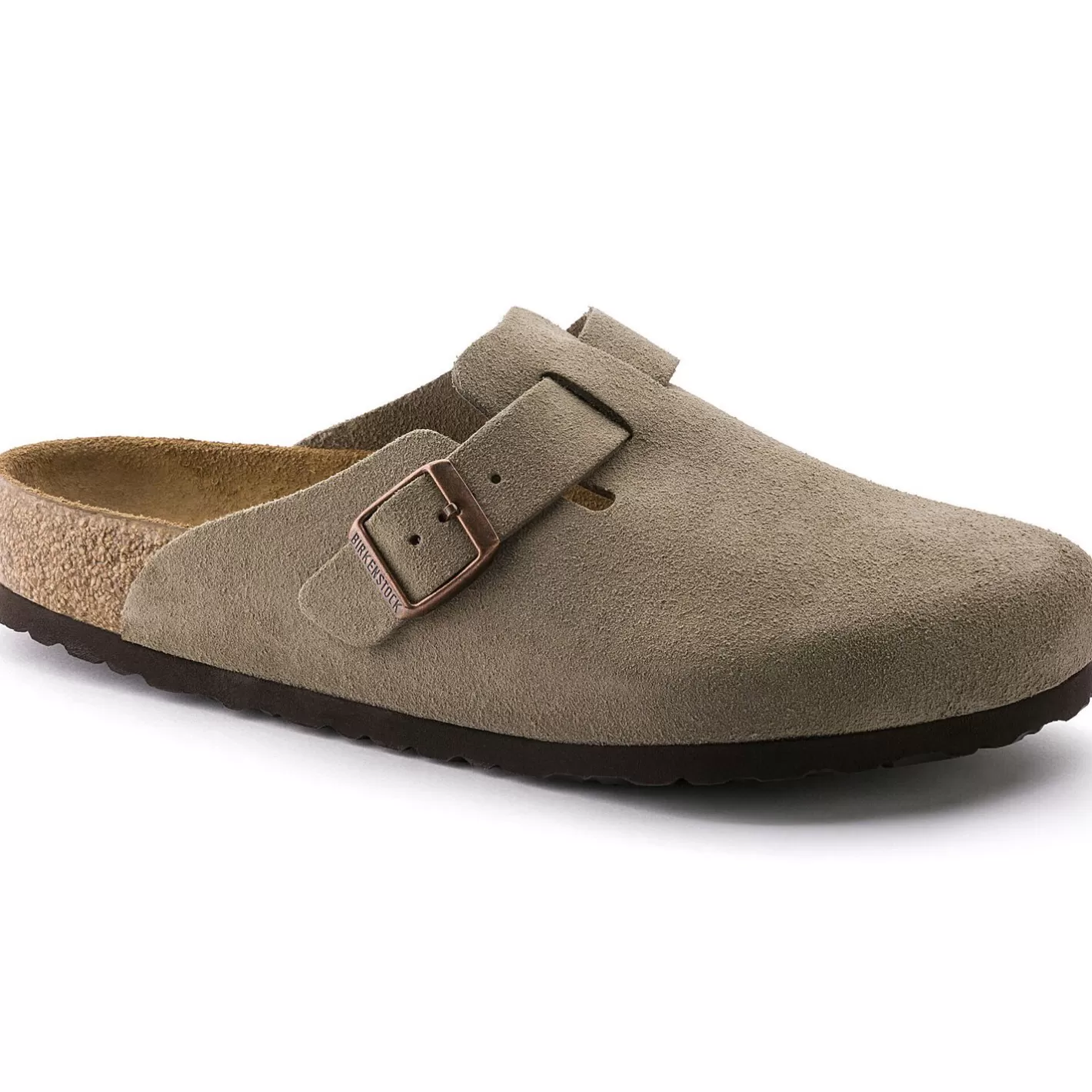 Sale Birkenstock Boston Soft Footbed Taupe