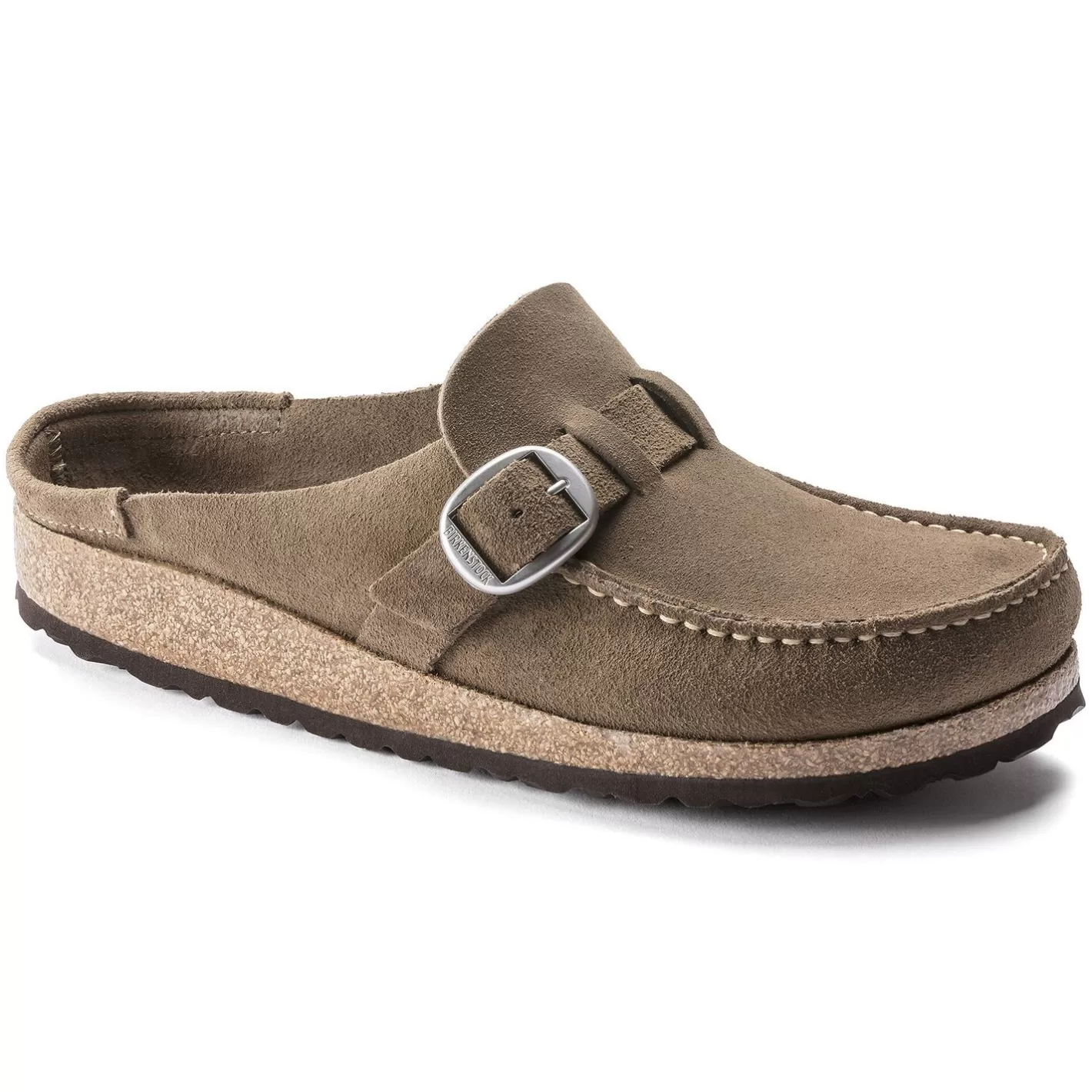 Shop Birkenstock Buckley Gray Taupe