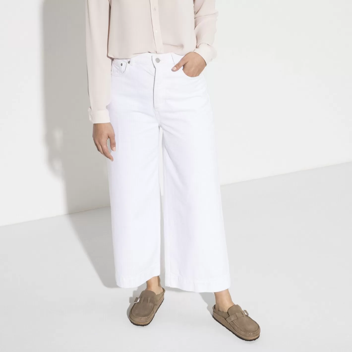 Shop Birkenstock Buckley Gray Taupe