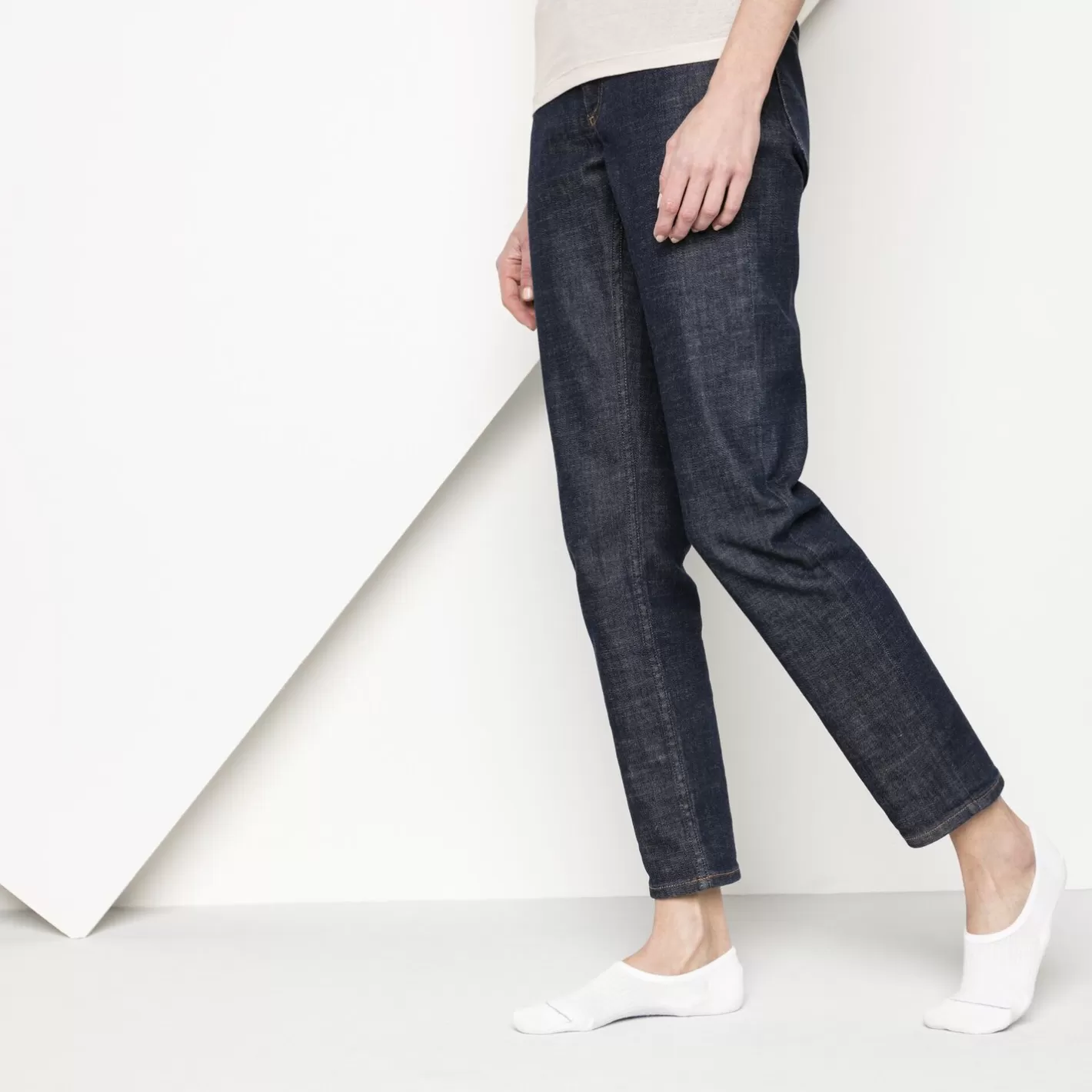 Shop Birkenstock Cotton Sole Invisible Women White