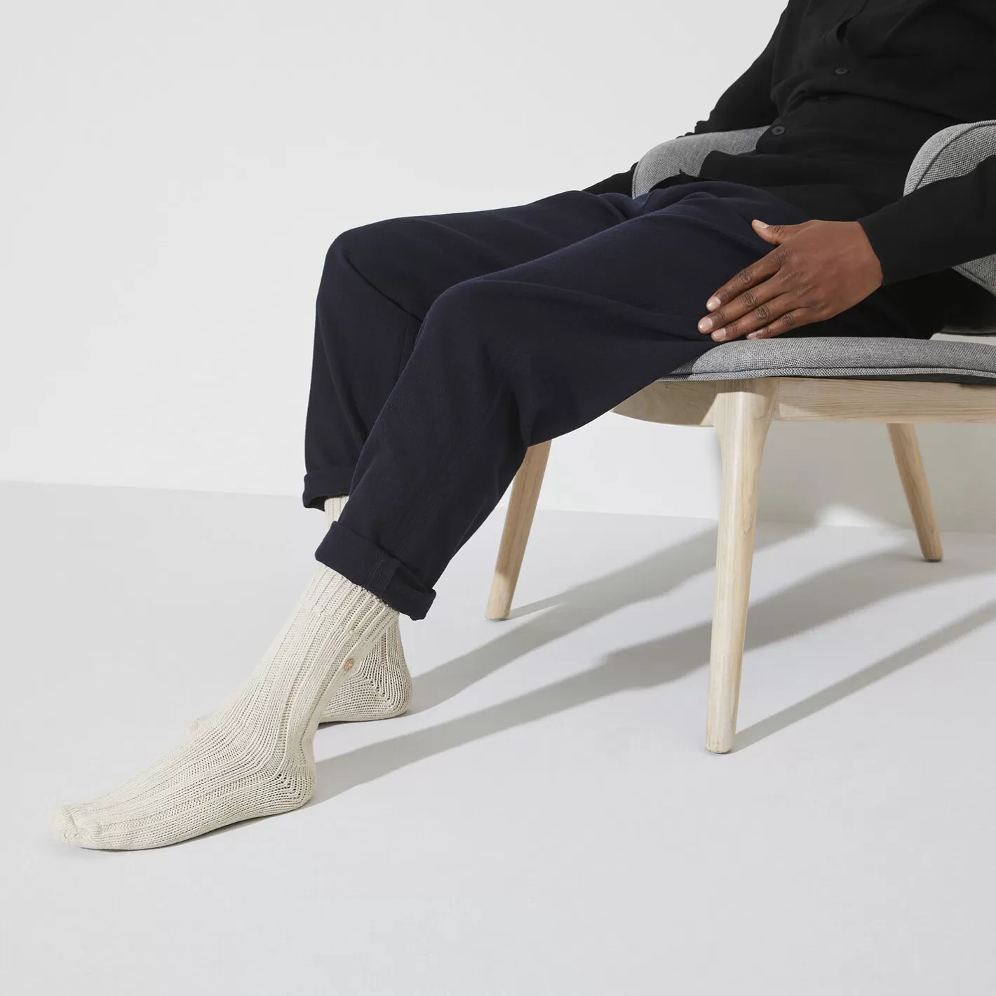 Discount Birkenstock Cotton Twist Men Off White